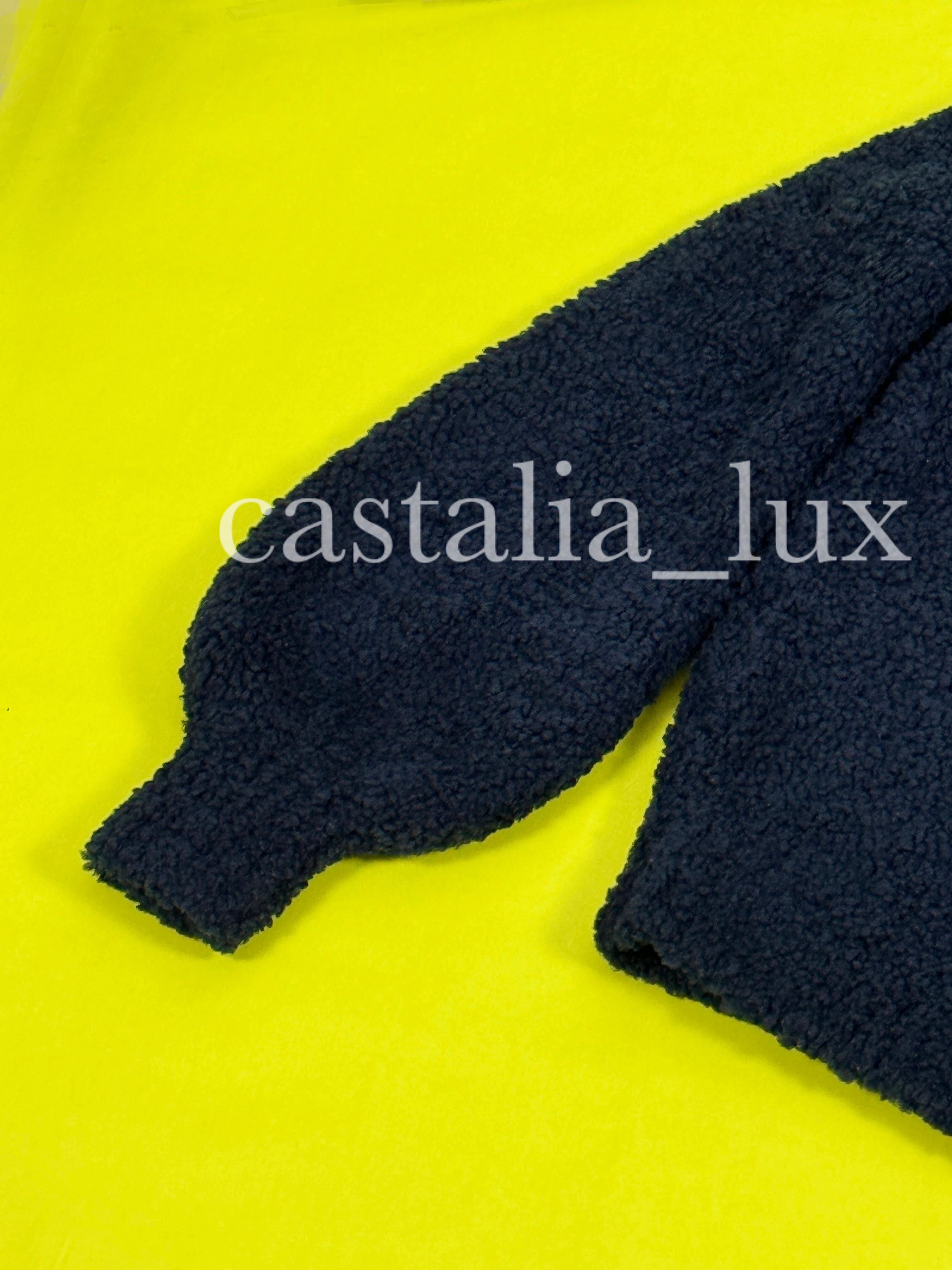 Chanel New Iconic CC Logo Teddy Jumper 11