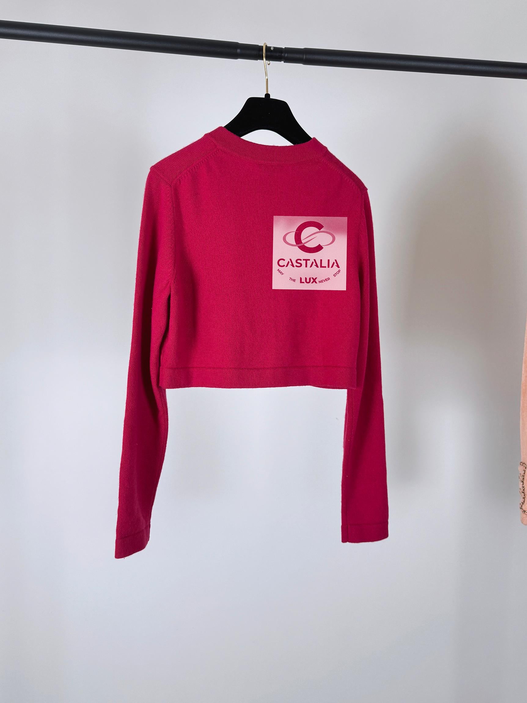 Chanel New Iconic CC Lucky Charms Cashmere Cardigan 8