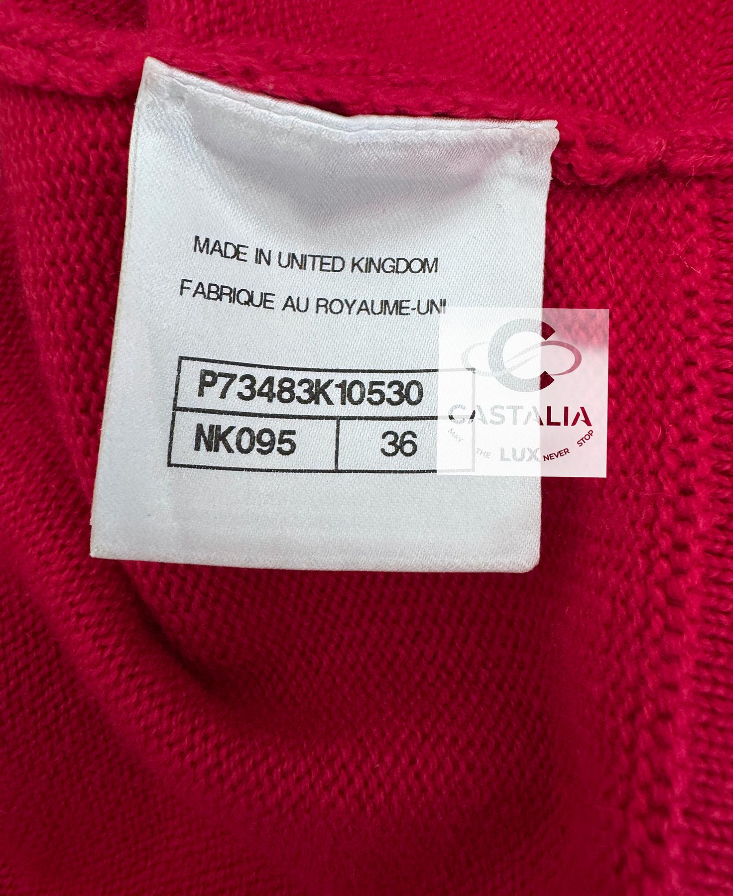 Chanel New Iconic CC Lucky Charms Cashmere Cardigan 9