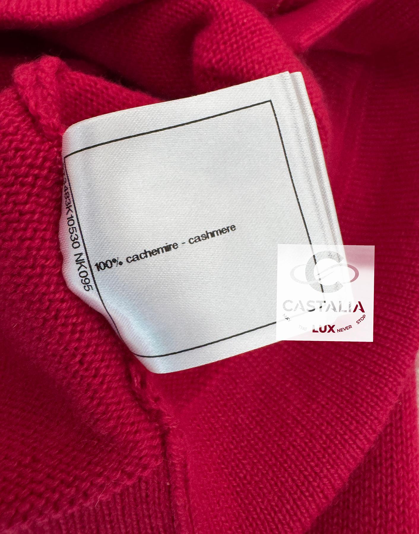 Chanel New Iconic CC Lucky Charms Cashmere Cardigan 10