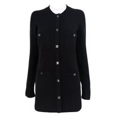 Chanel New Iconic CC Turnlocks Cashmere Cardigan 38 FR