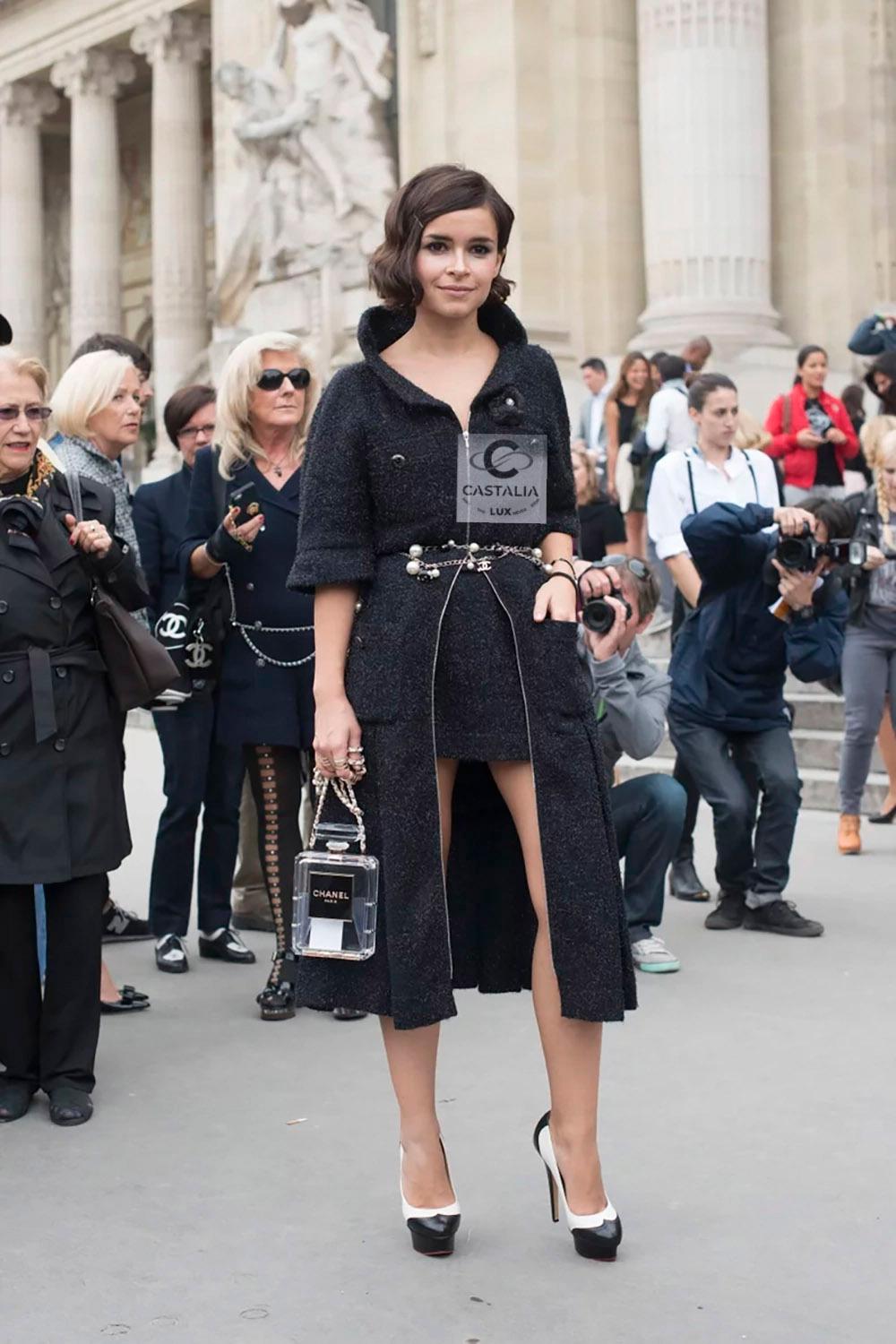 CHANEL New Iconic Globalization Robe veste en tweed noir 40 FR Neuf - En vente à Dubai, AE