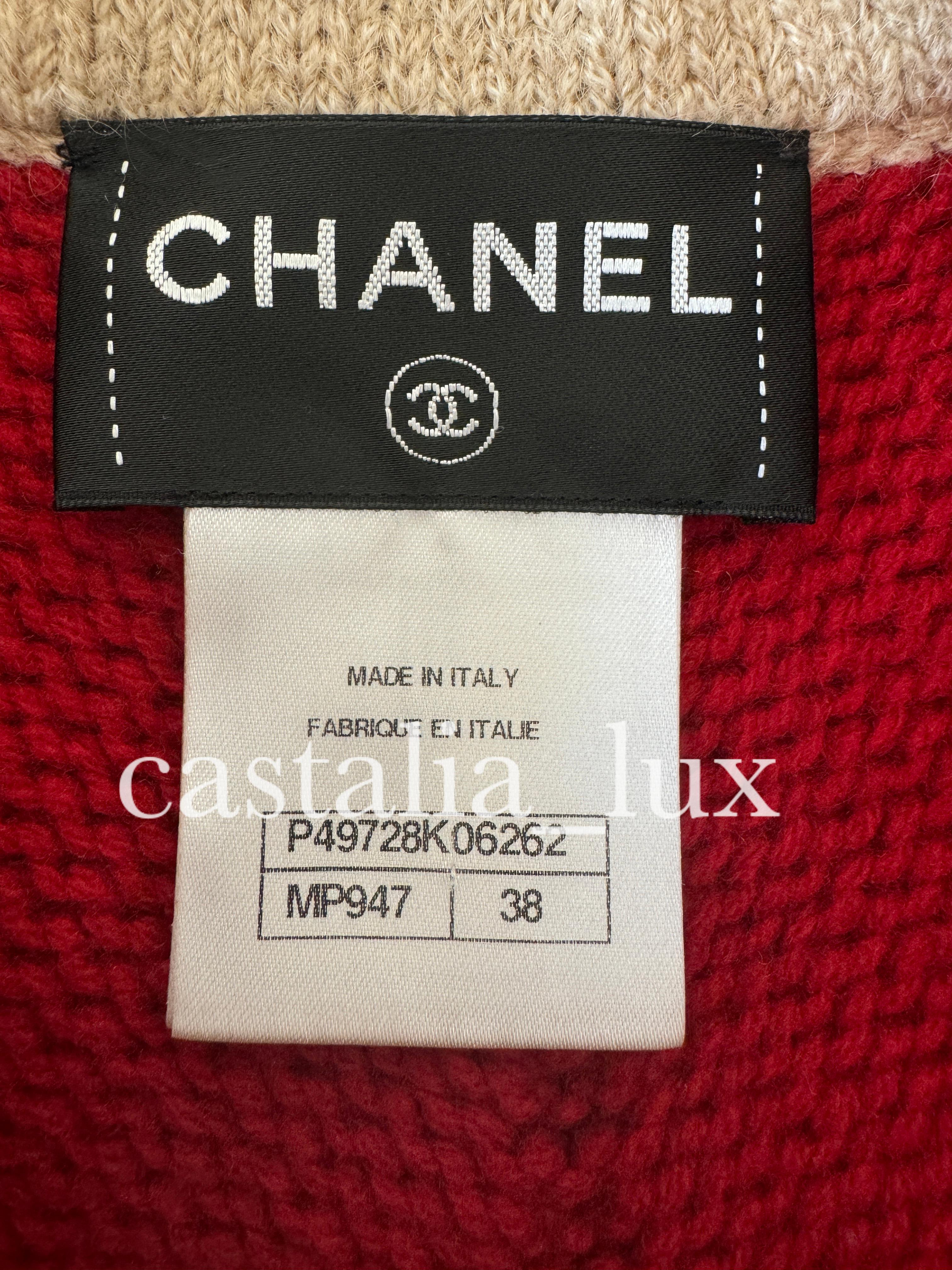 Chanel New Iconic Paris / Dallas Fringed Poncho 13