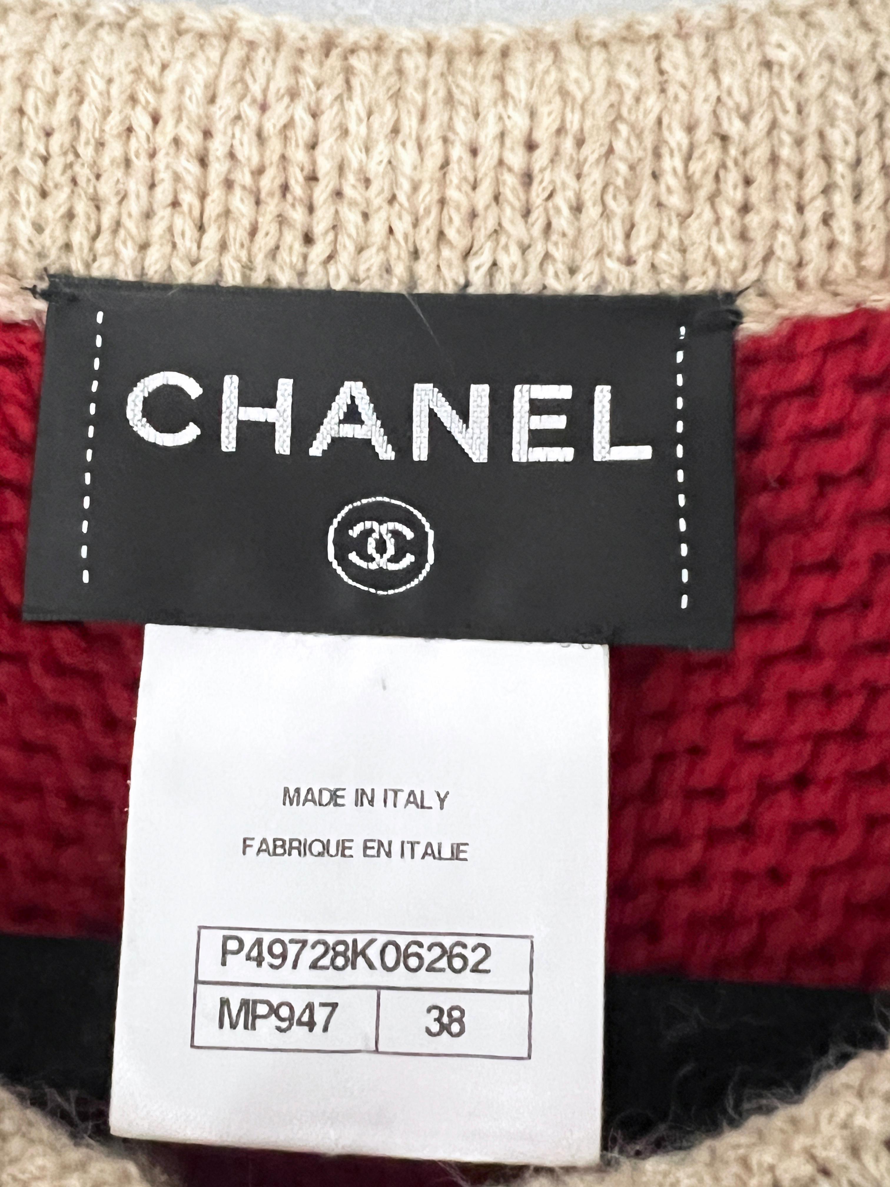Chanel New Iconic Paris / Dallas Runway Poncho 9