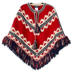 Chanel New Iconic Paris / Dallas Runway Poncho