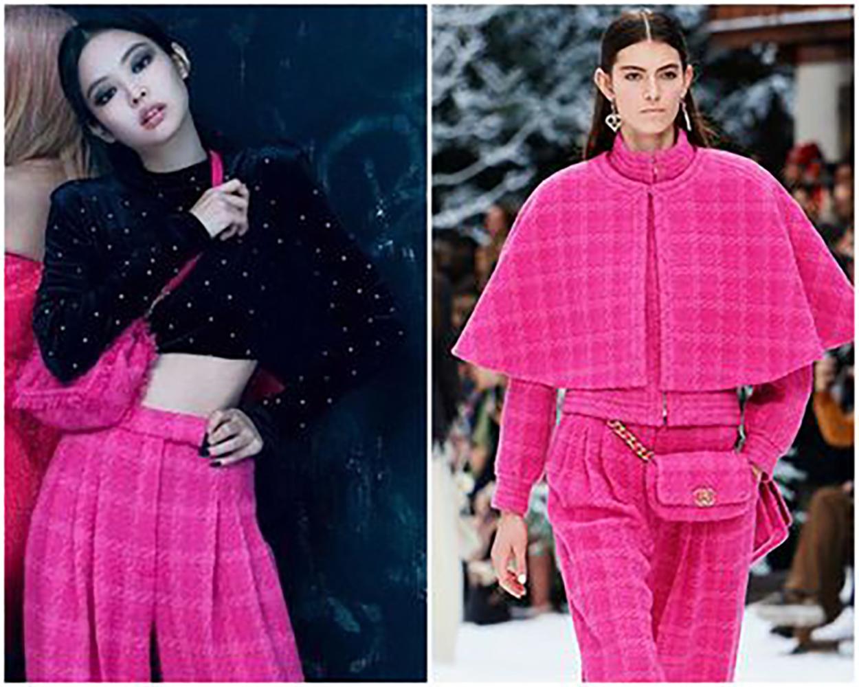 Chanel New Iconic Runway 2019 Fall Tweed Cape Jacket 5