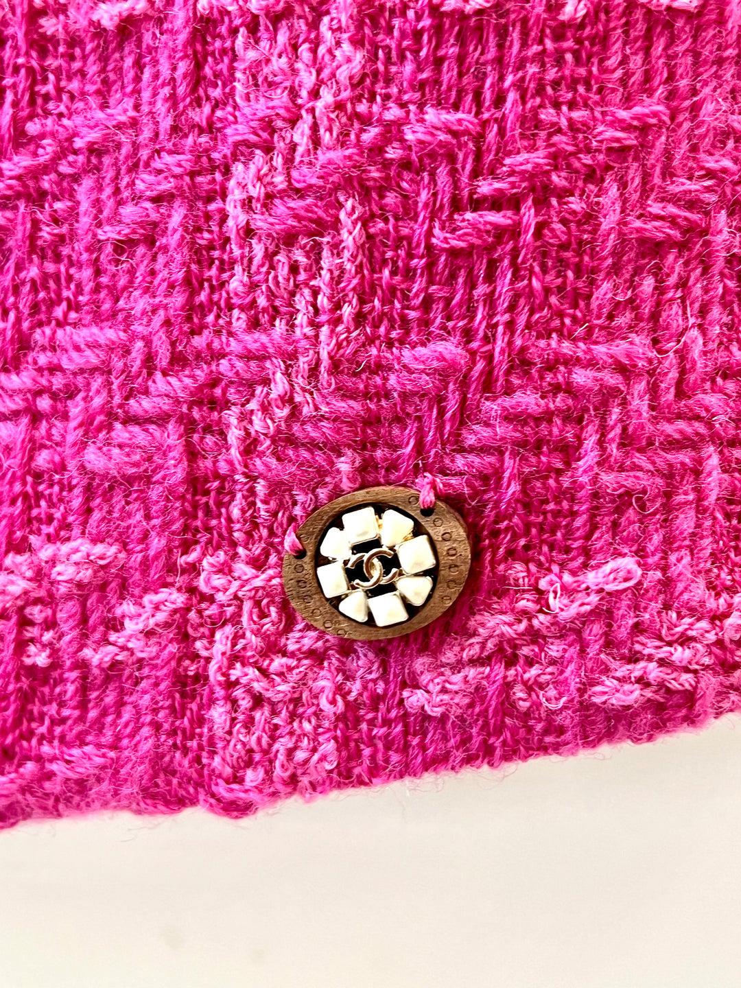Chanel New Iconic Runway 2019 Fall Tweed Cape Jacket 11