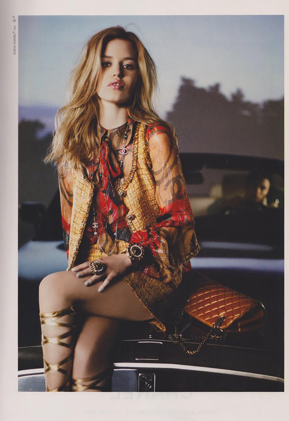 Brown Chanel New Iconic Saint-Tropez Collection Tweed Dress