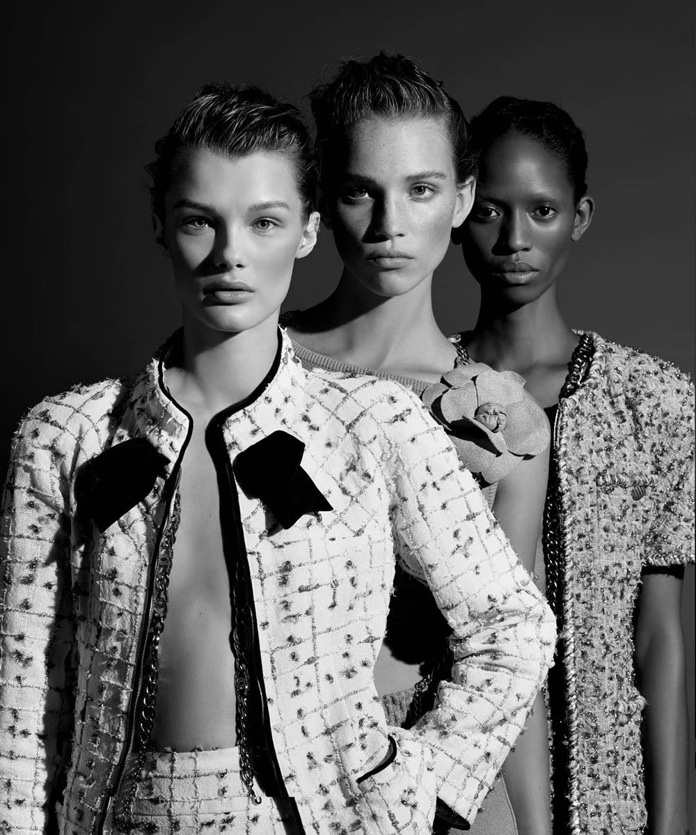 Chanel New Iconic Sand Beige Tweed Jacket 1