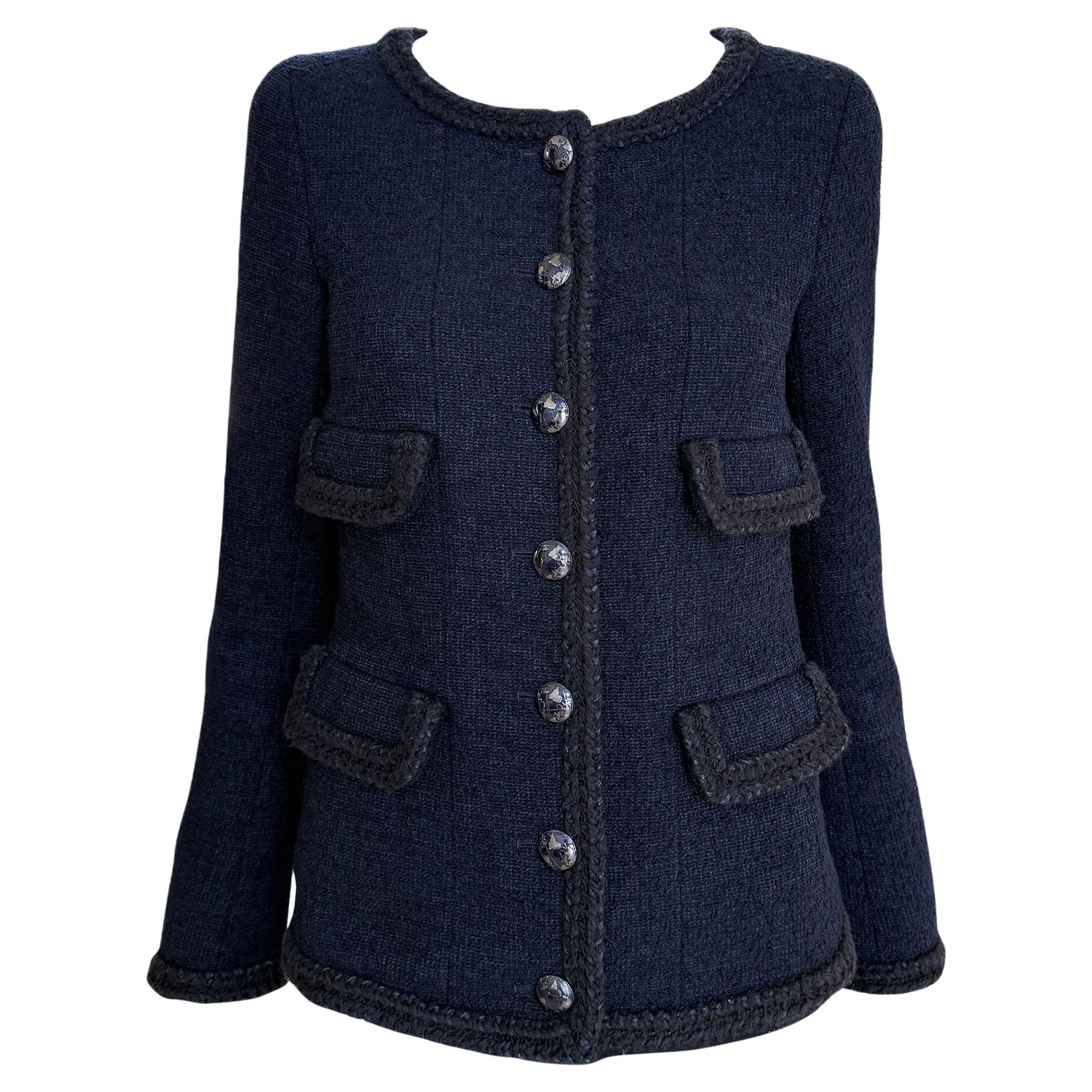 Il nuovo stile Chanel di Keira Knightley  Giacca Timeless Tweed 34 FR in vendita