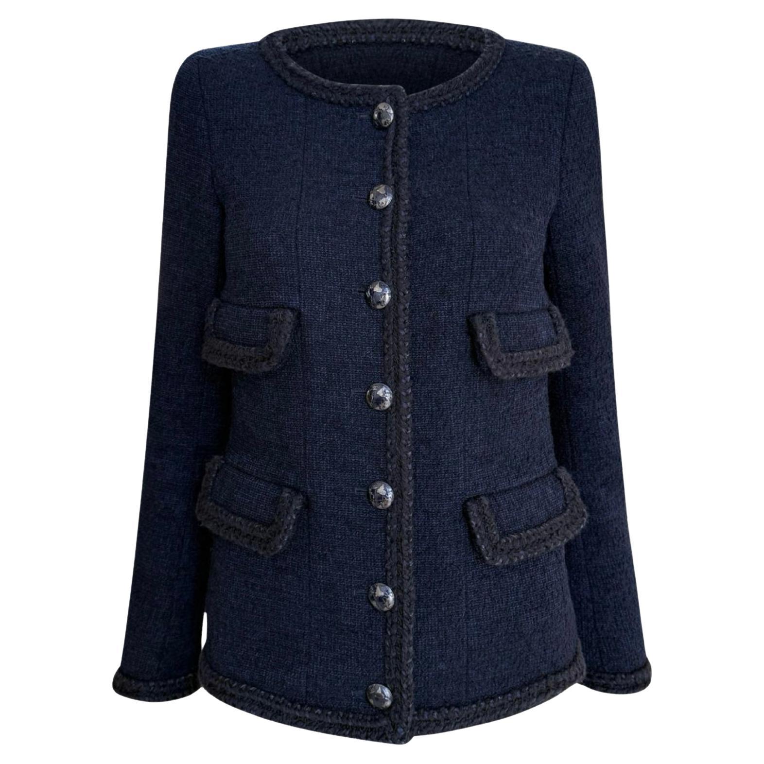 Chanel Nouveau Keira Knightley Style  Veste en tweed Timeless 34 FR en vente