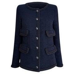 Chanel New Keira Knightley Style  Timeless Tweed Jacket 34 FR
