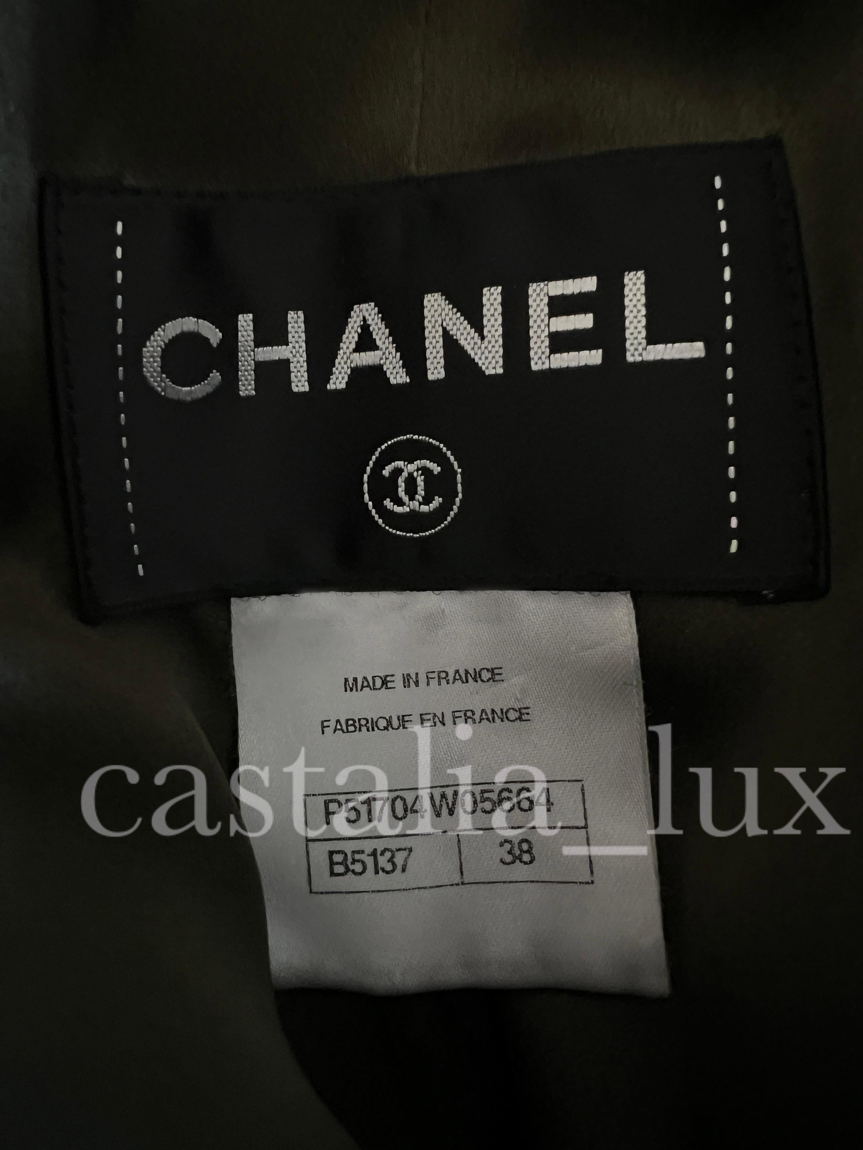 Chanel New Kris Jenner Runway Jewel Buttons Tweed Jacket For Sale 14