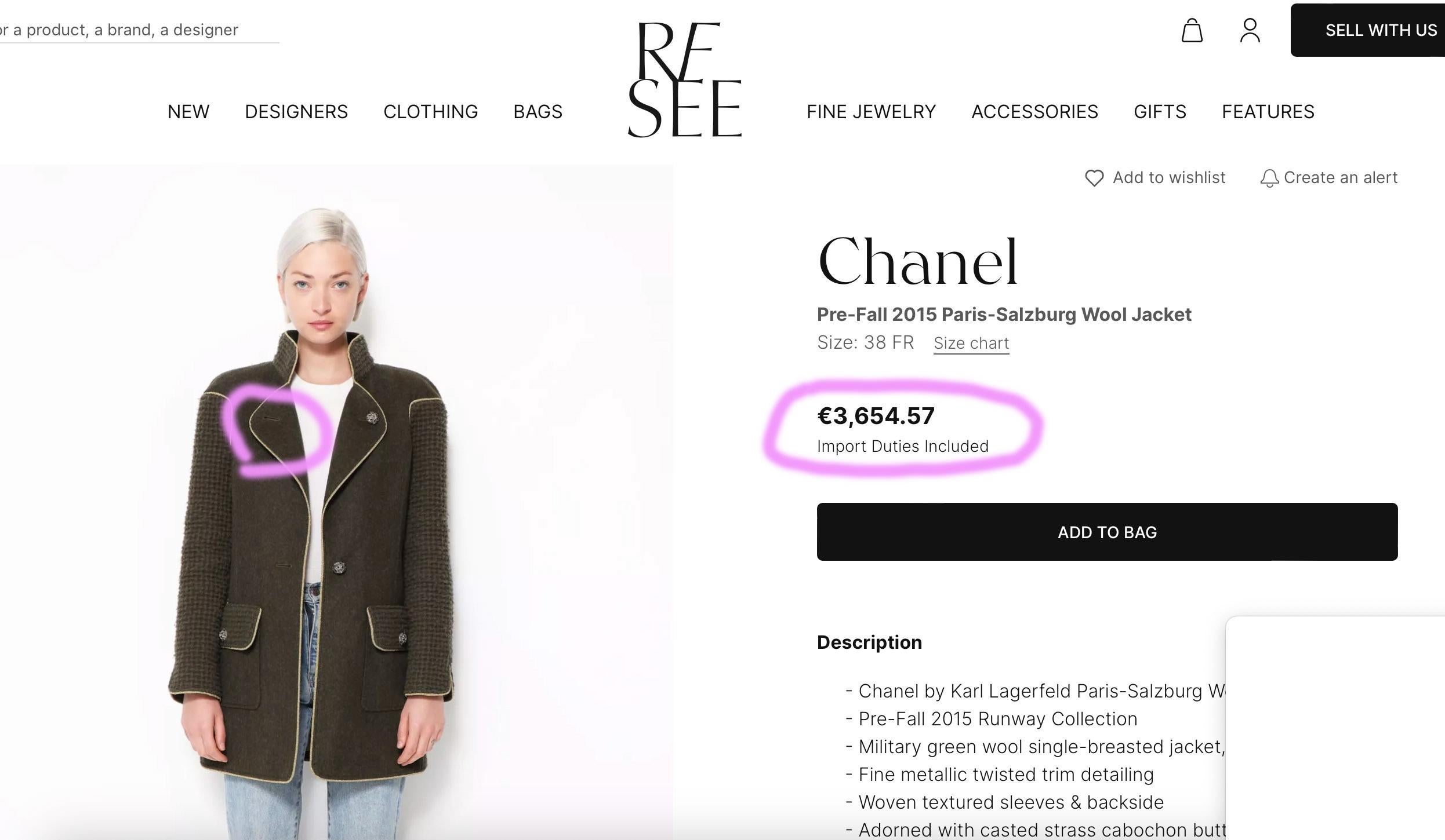 Chanel New Kris Jenner Runway Jewel Buttons Tweed Jacket In New Condition In Dubai, AE