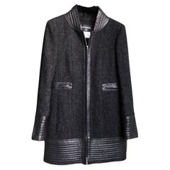 Chanel New Leather Detail Jacket / Coat