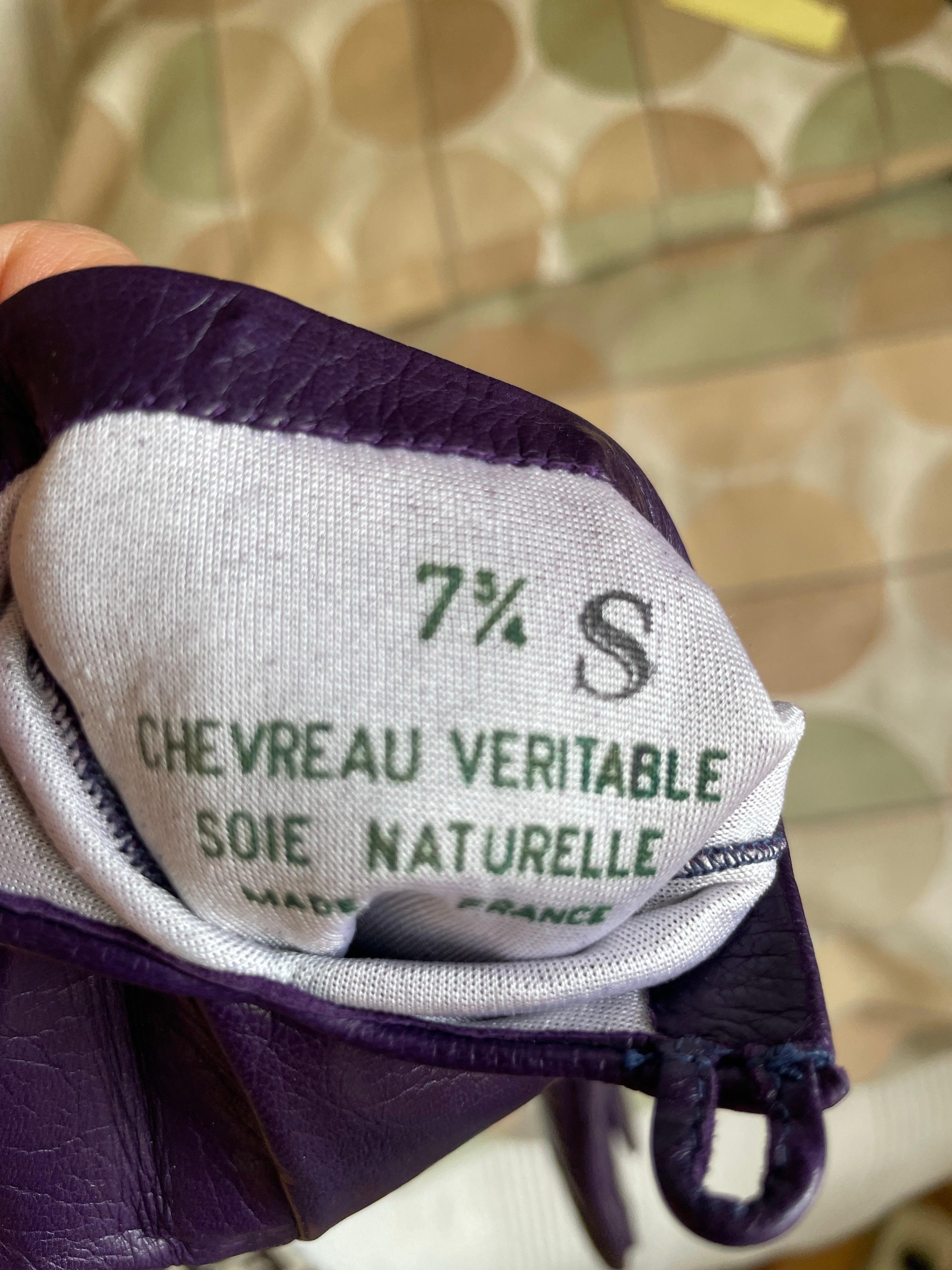 Chanel Guanti nuovi in pelle con etichetta. In condizioni Nuovo in vendita a CACHAN, FR