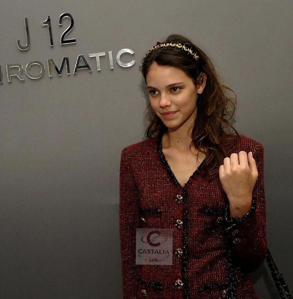 CHANEL New Legendary Jewel Buttons Black Tweed Jacket 34 FR en vente 2