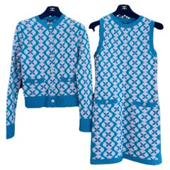 Chanel New Lily Rose Depp Style Cashmere Ensemble 36 FR