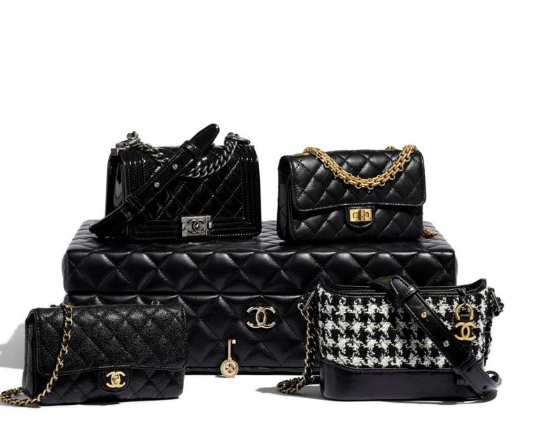 Chanel NEW Limited Edition Treasure Box Set of 4 Small Shoulder