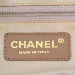 Chanel New Line Travel 868062 Beige Canvas Tote