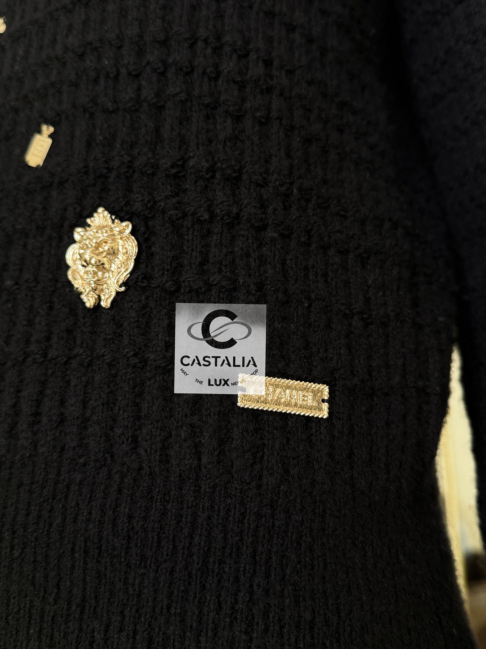 Chanel Neuer Margot Robbie Style Lucky Charms Pullover 38 FR im Angebot 6