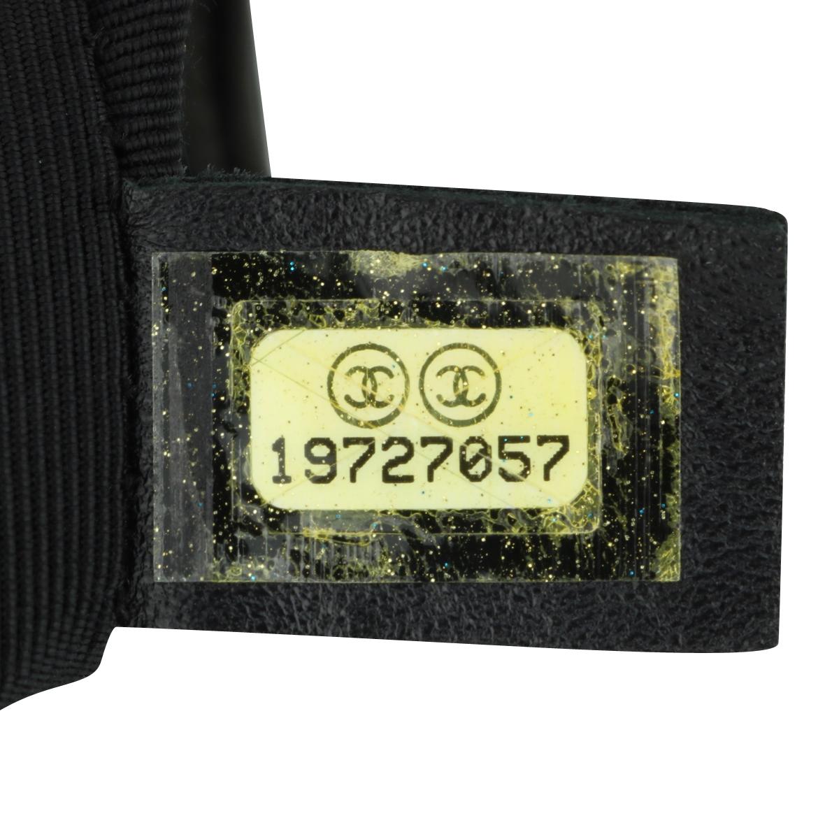 CHANEL New Medium Cordoba Boy Bag Charcoal Black Calfskin Ruthenium Hardware 14A 12