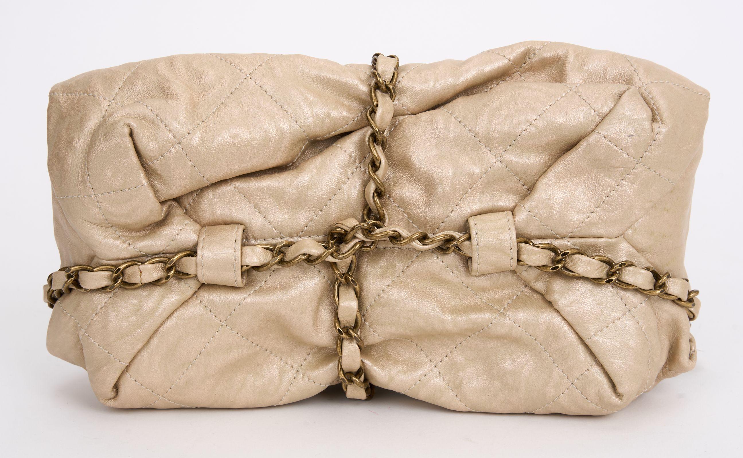 Chanel New Midnight Swim Baluchon Clutch In New Condition For Sale In West Hollywood, CA