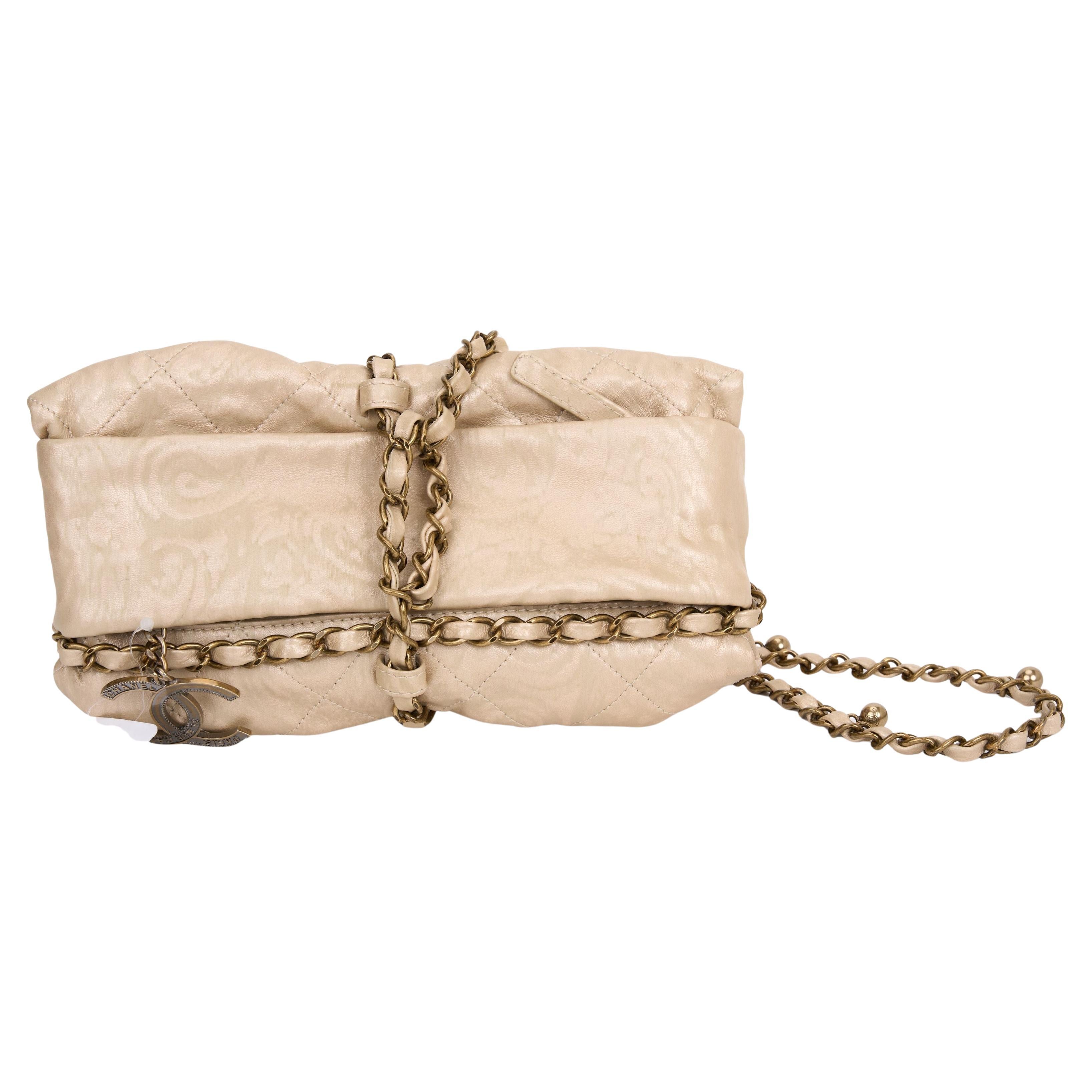 Chanel New Midnight Swim Baluchon Clutch For Sale