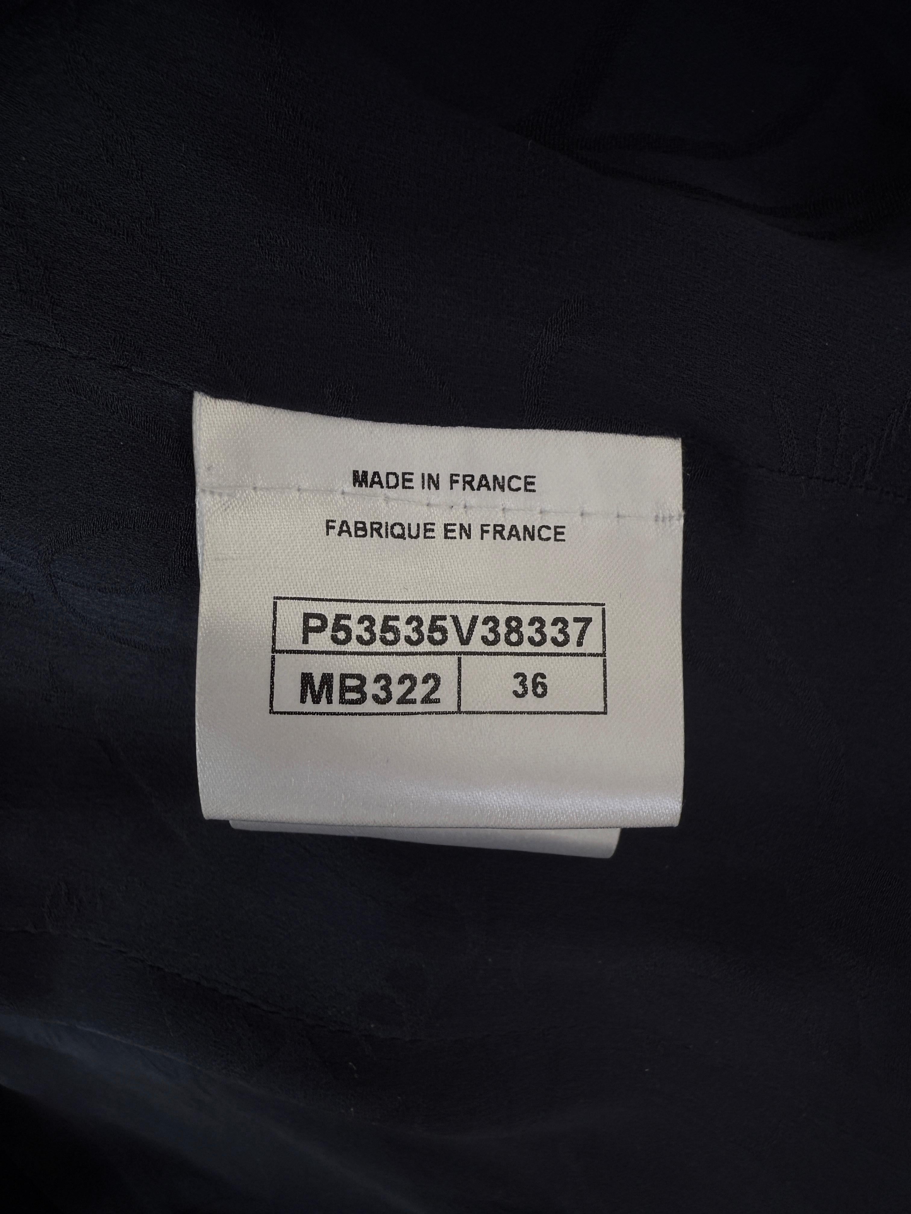 Chanel New Minimalist Lesage Tweed Jacket 36 FR For Sale 9