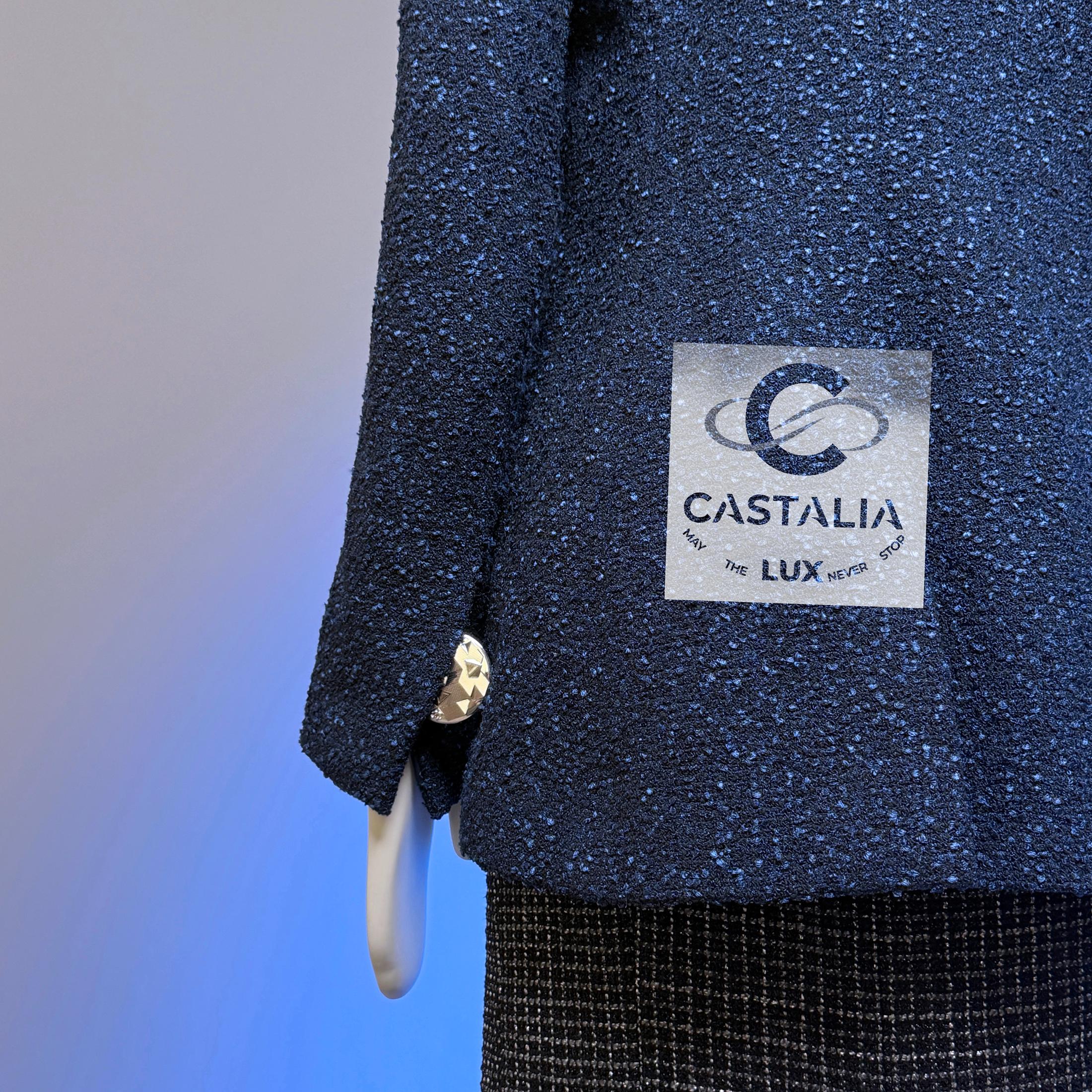Chanel New Minimalist Lesage Tweed Jacket 36 FR For Sale 4