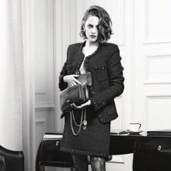 CHANEL New Most Iconic Paris / ROME Black Tweed Jacket 34 FR