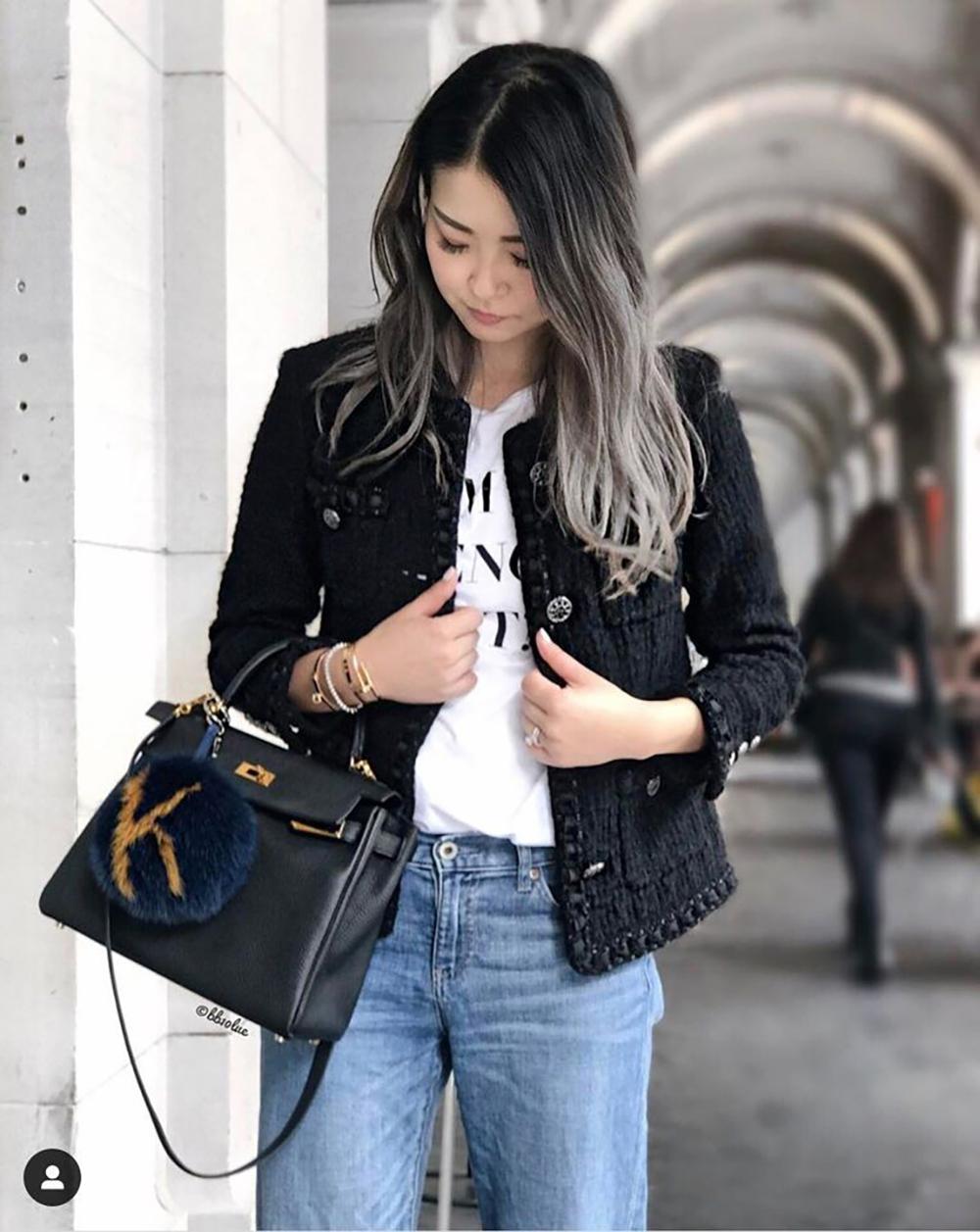 Chanel New Most Iconic Paris / ROME Black Tweed Jacket 1