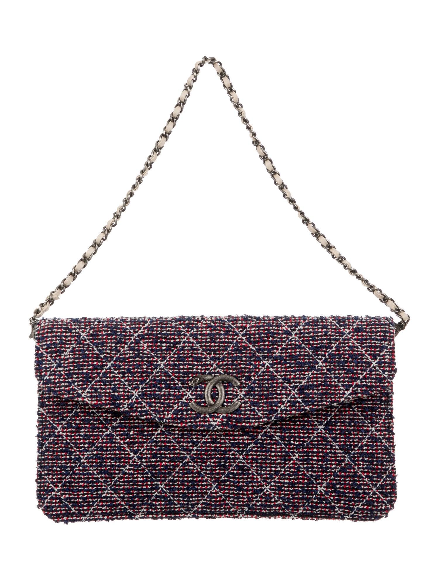 Chanel NEW Nude Leather Tweed 2 in 1 Top Handle Clutch Shoulder Flap Tote Bag

Caviar leather 
Ruthenium hardware
Leather interior
Handle drop 5