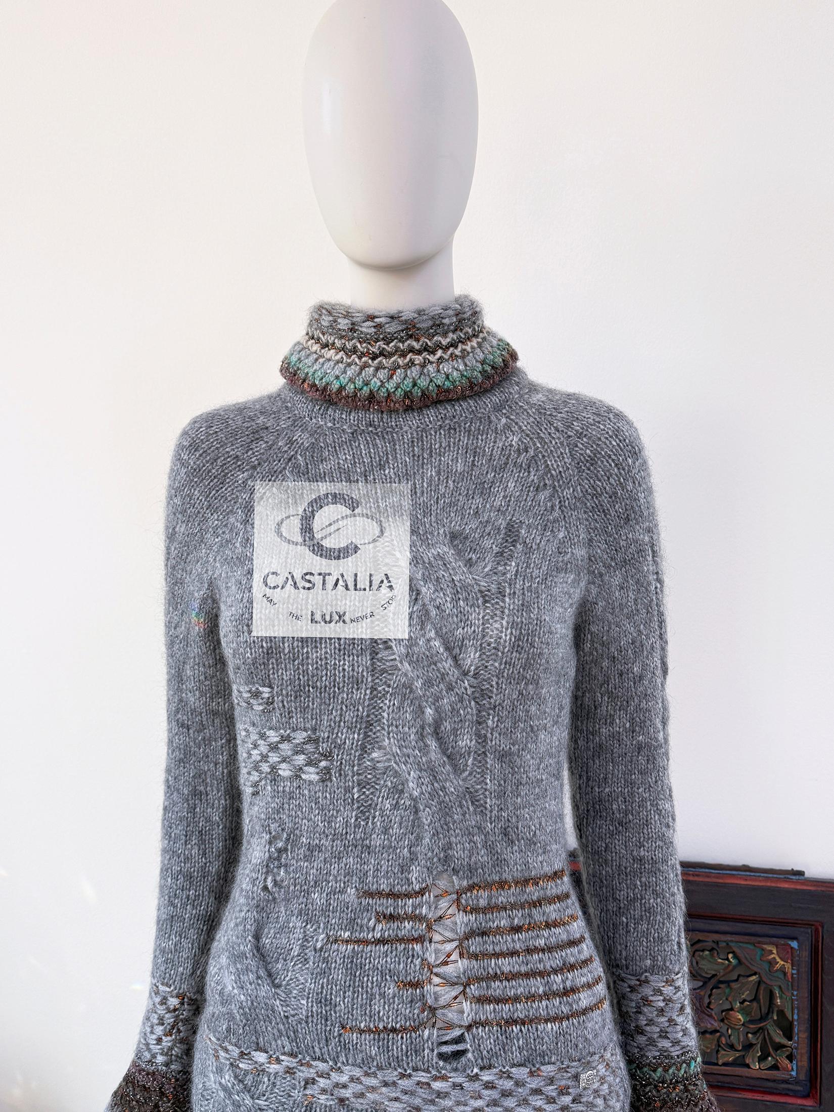 Chanel New Paris / Byzance Exquisite Jumper 36 FR For Sale 1