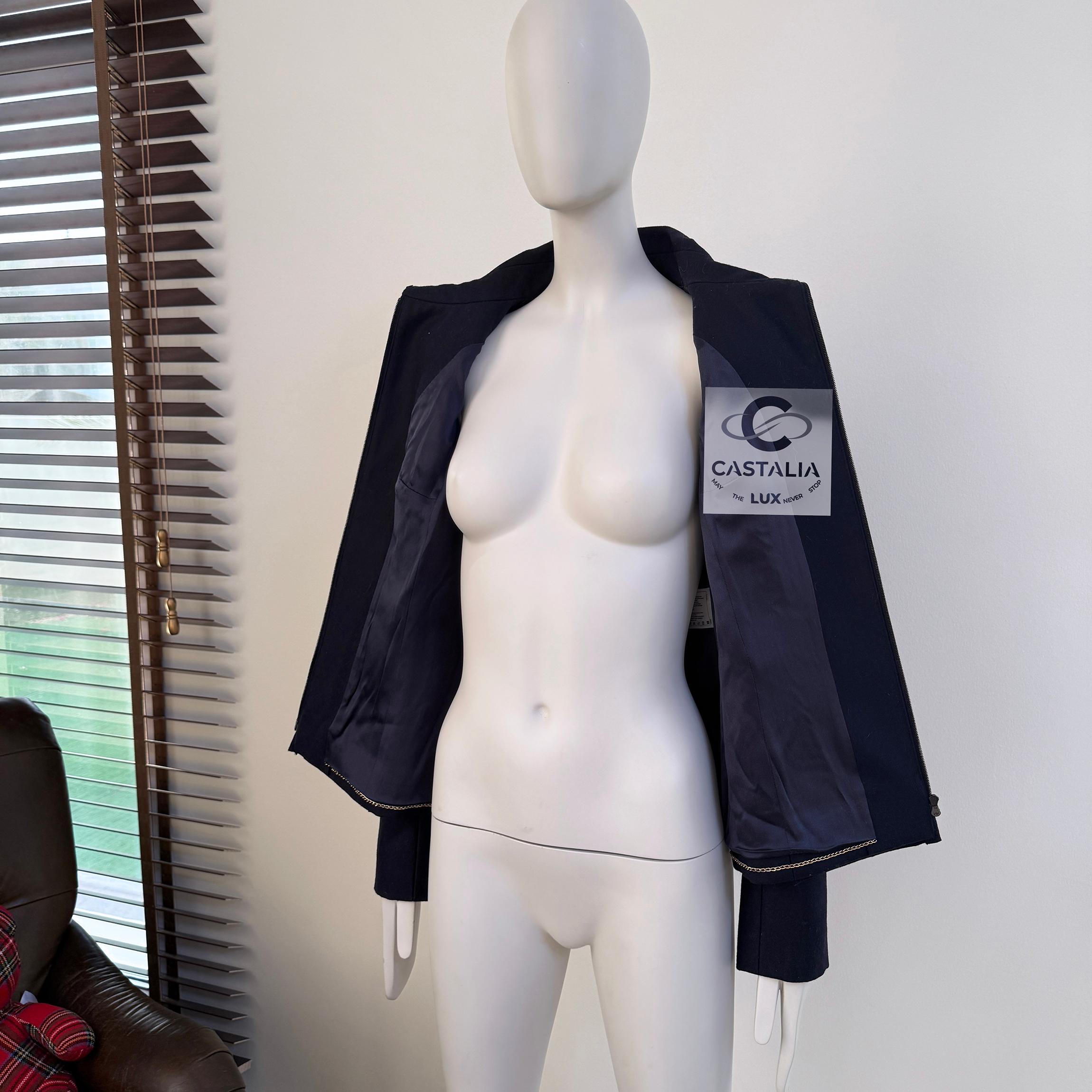Chanel New Paris / Byzance Chaqueta Gripoix Buttons 40 FR en venta 10
