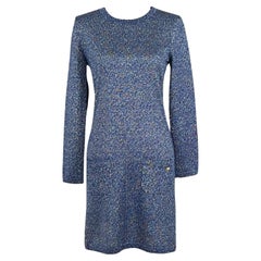 Chanel New Paris / Byzance Shimmer Cashmere Dress