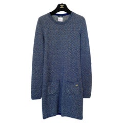 Chanel New Paris / Byzance Shimmering Cashmere Dress