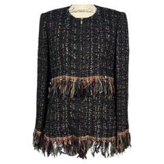 CHANEL New Paris / Cosmopolite Ribbon Tweed Jacket 42 FR