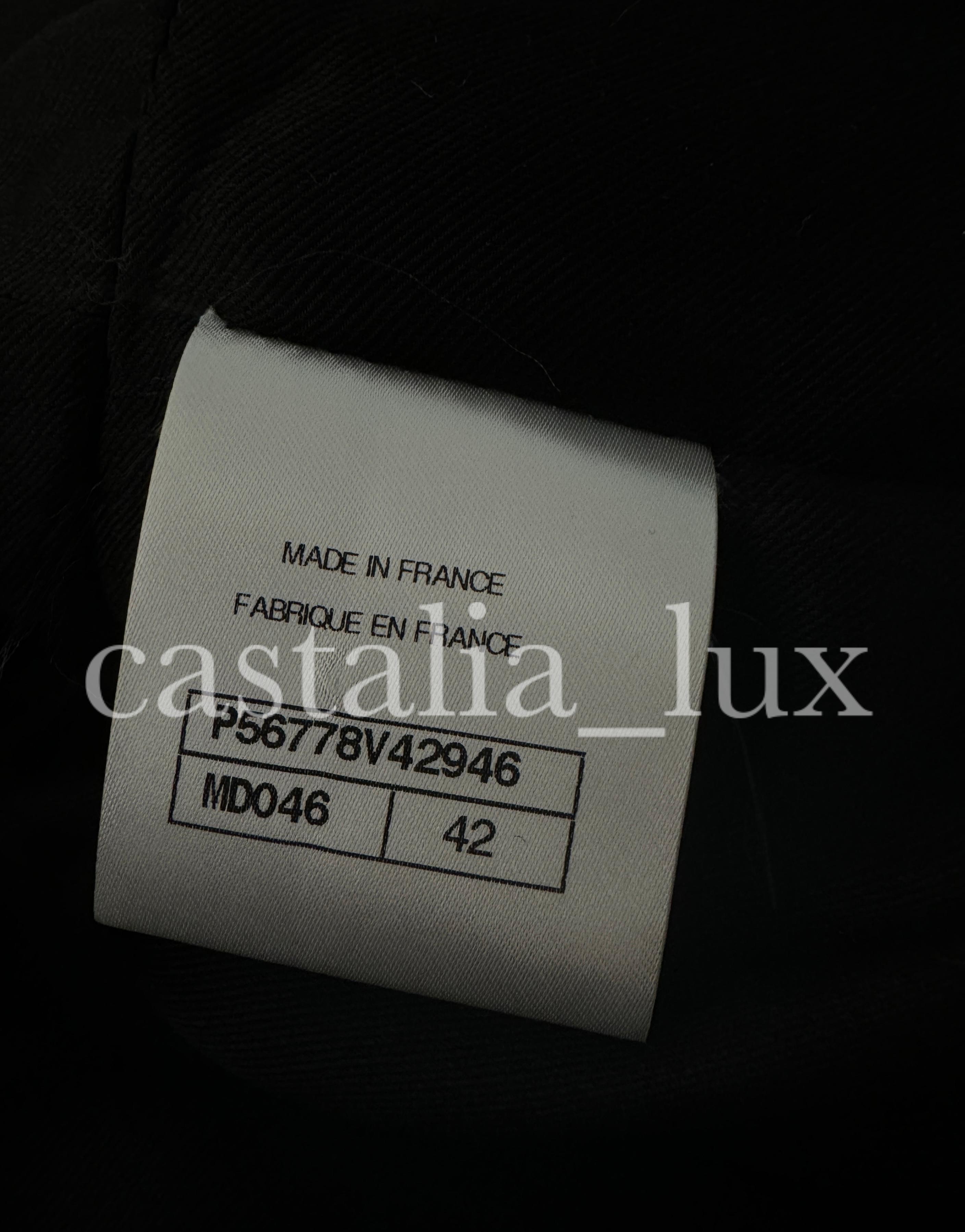 Chanel New Paris / Cosmopolite Ribbon Tweed Jacket For Sale 13