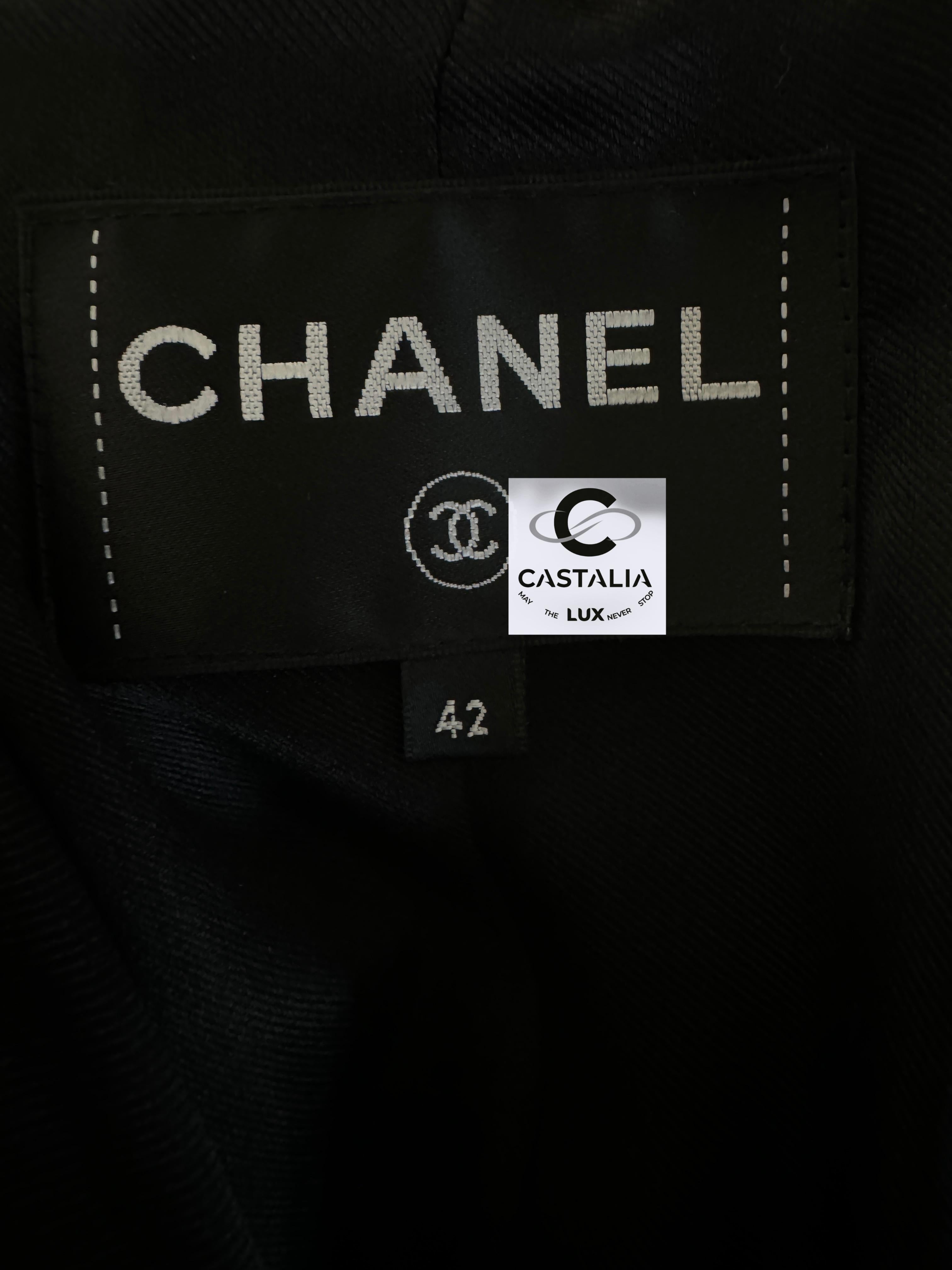 Chanel New Paris / Cosmopolite Ribbon Tweed Jacket 12
