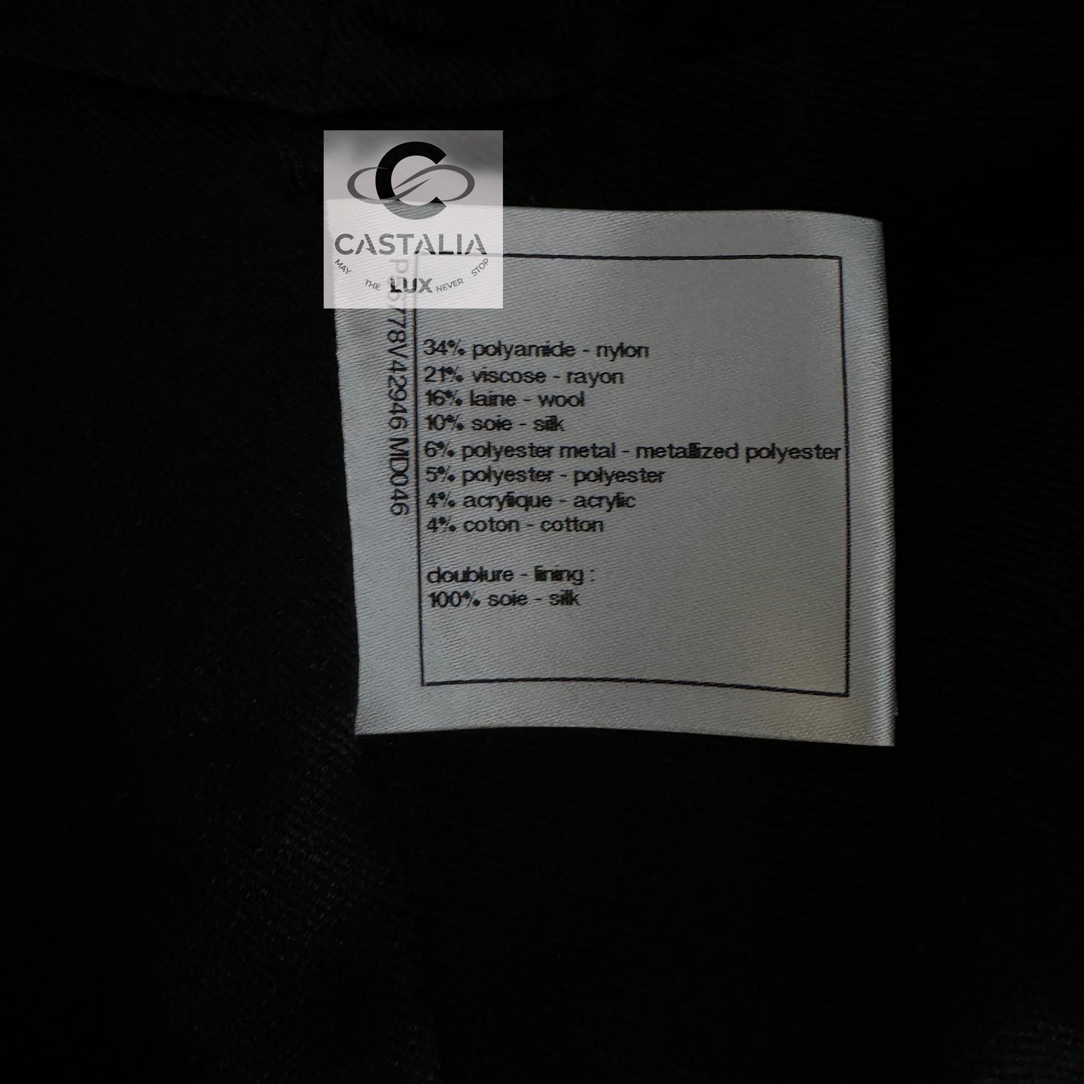 Chanel New Paris / Cosmopolite Ribbon Tweed Jacket 14