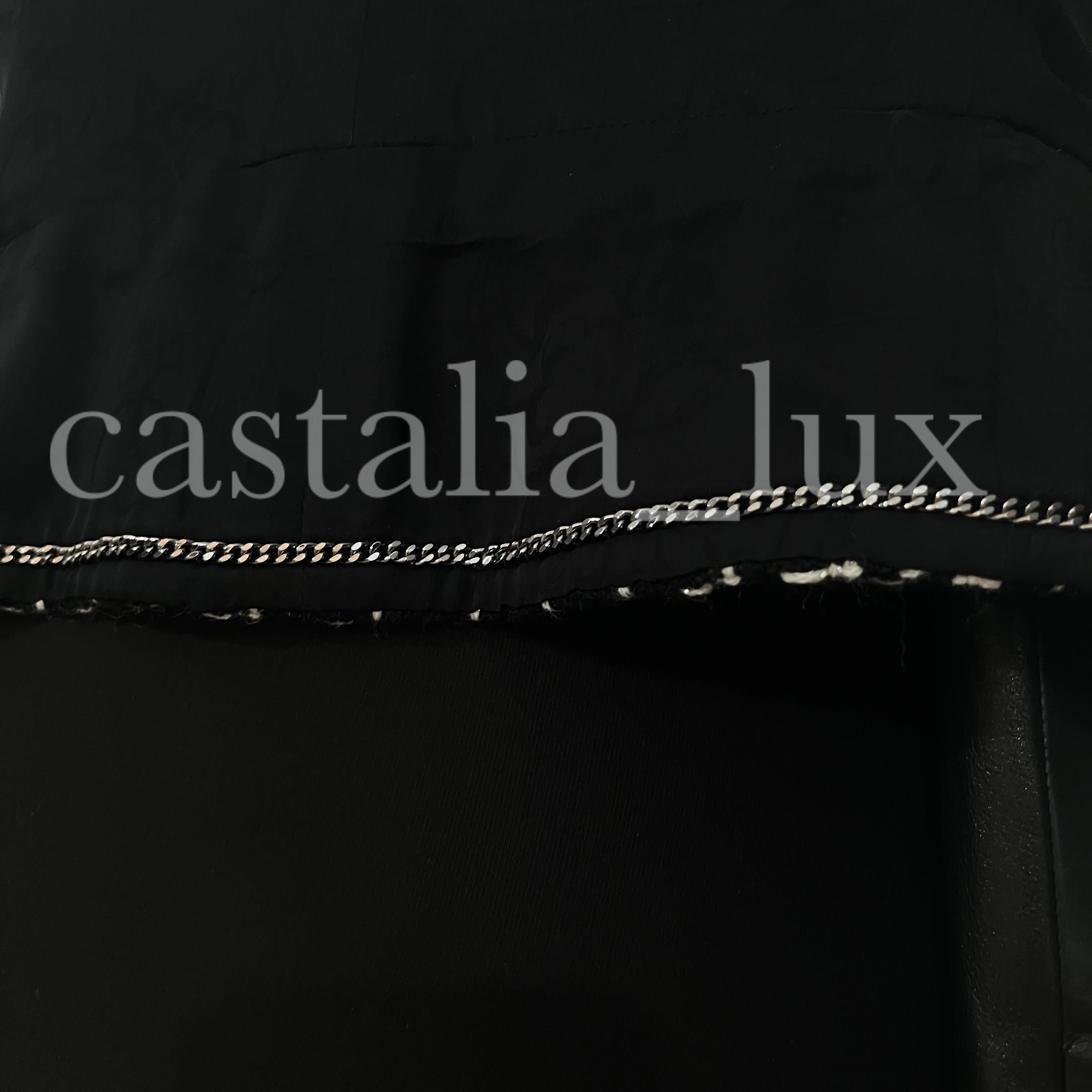 Chanel New Paris / Cosmopolite Runway Jacket For Sale 7
