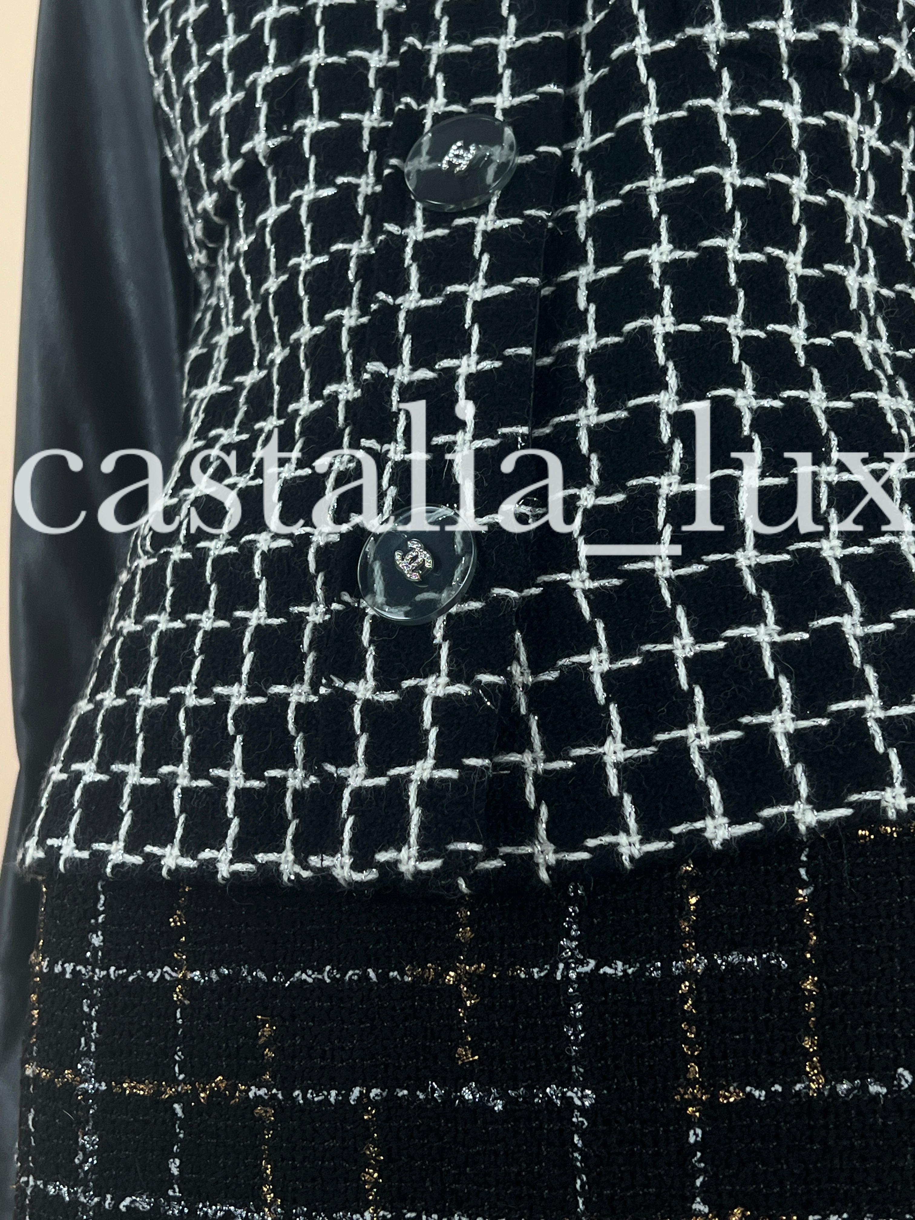 Chanel New Paris / Cosmopolite Runway Jacket For Sale 4