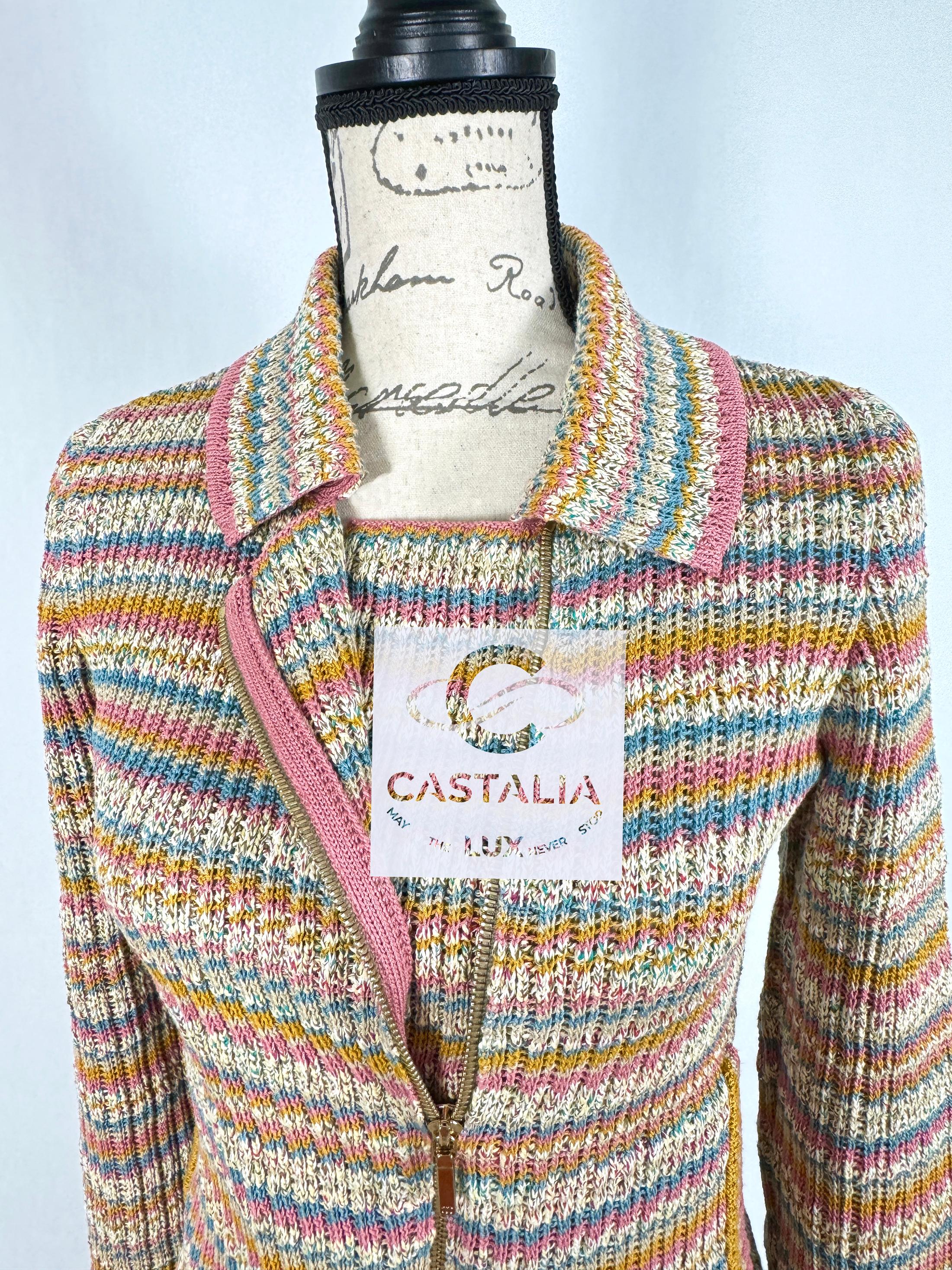 Chanel New Paris / Cuba Bestseller Cardi Jacket 36 FR For Sale 1