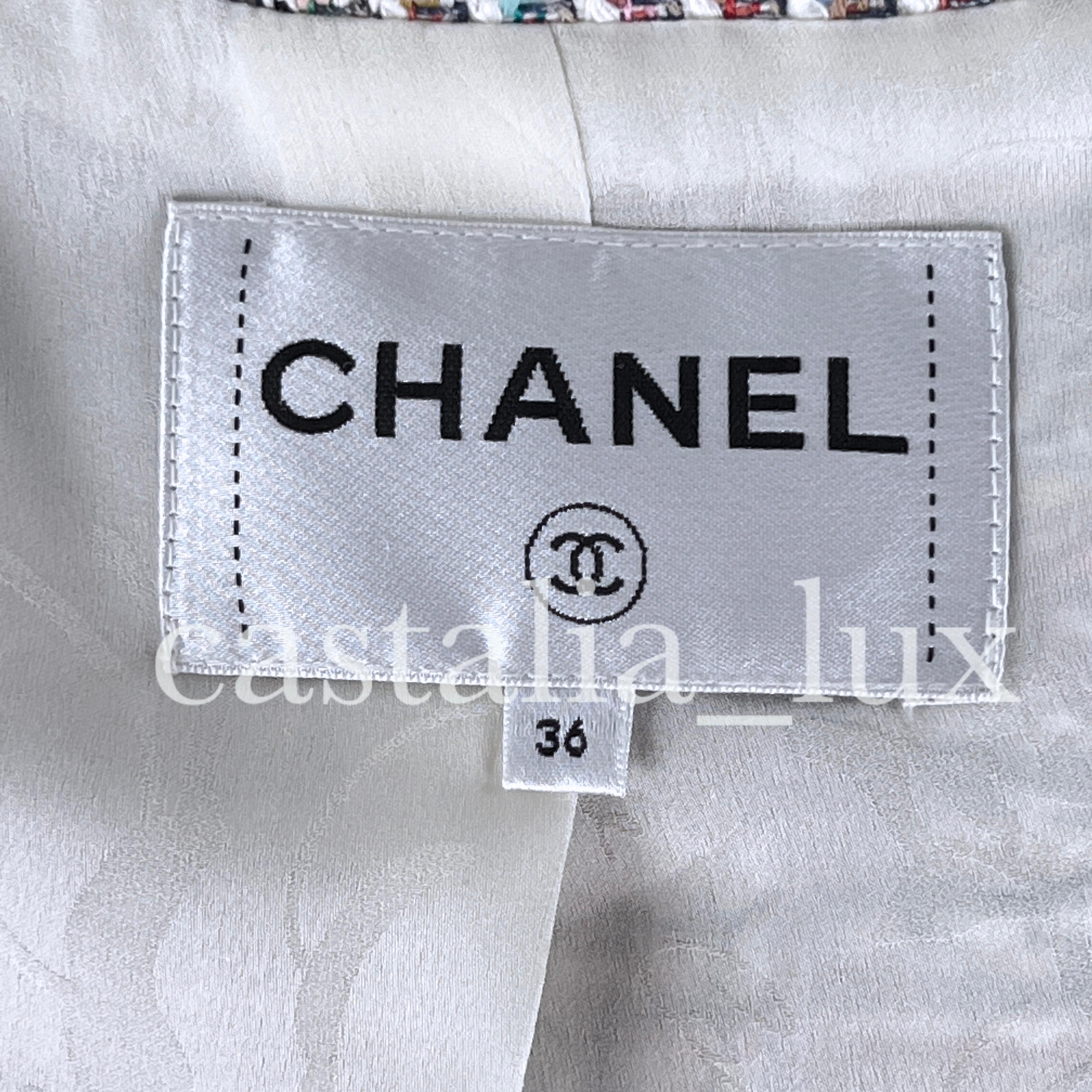 Chanel New Paris / Cuba Lesage Veste en tweed en vente 7