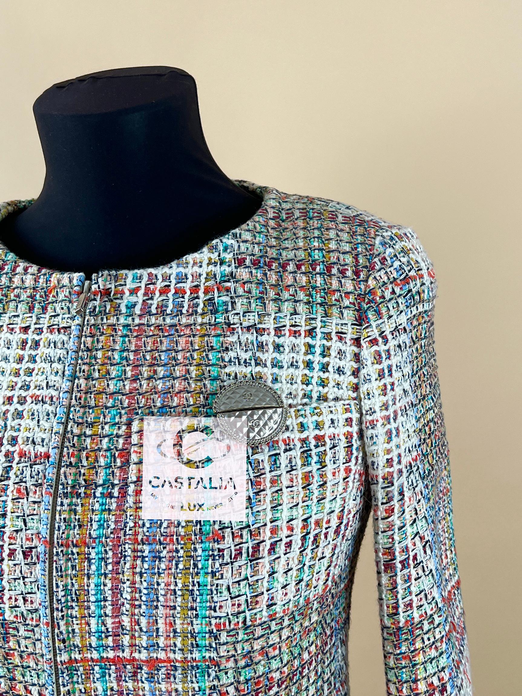 Chanel New Paris / Cuba Lesage Tweed Jacket 7