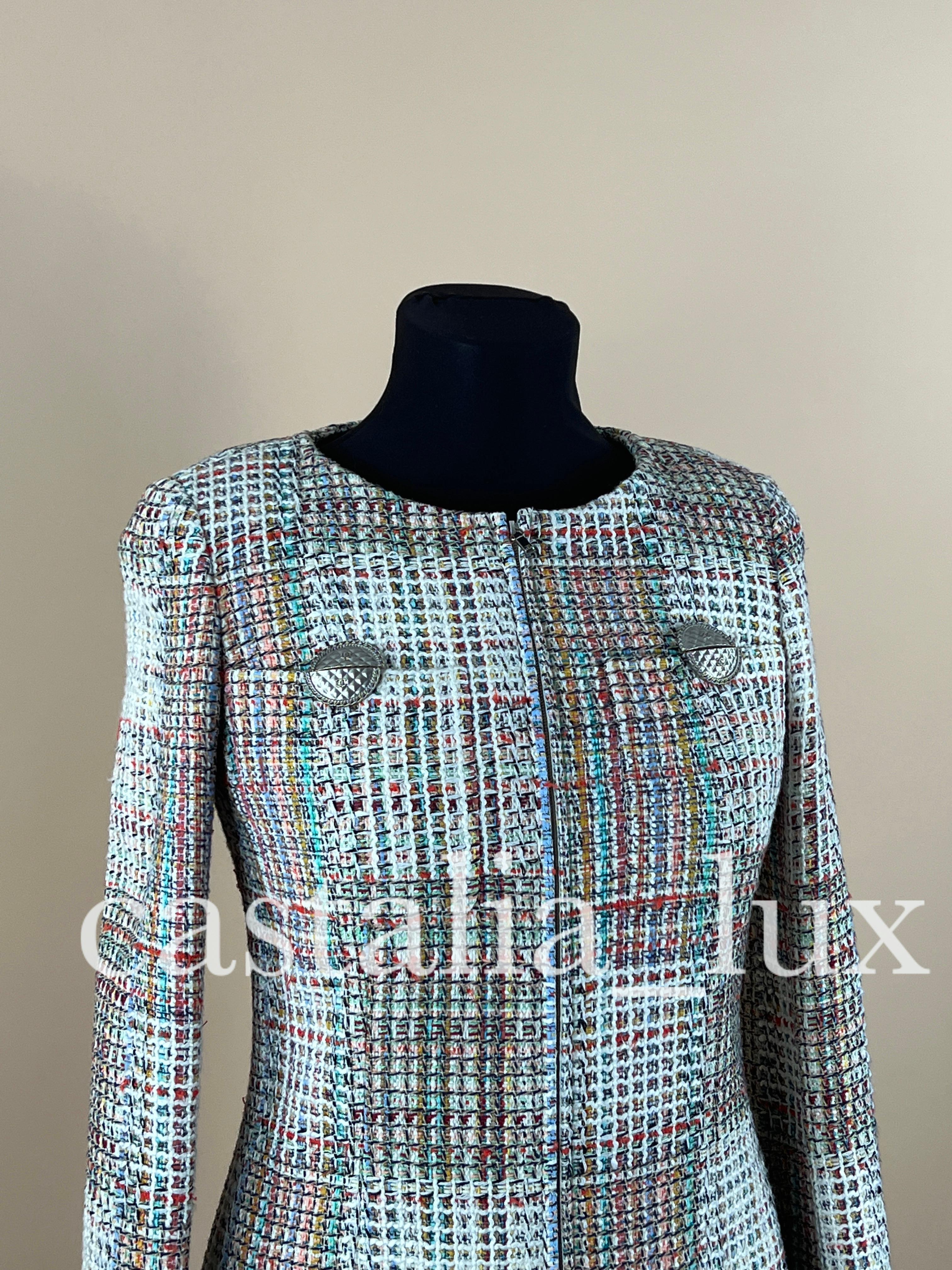 Chanel New Paris / Cuba Lesage Tweed Jacket For Sale 3