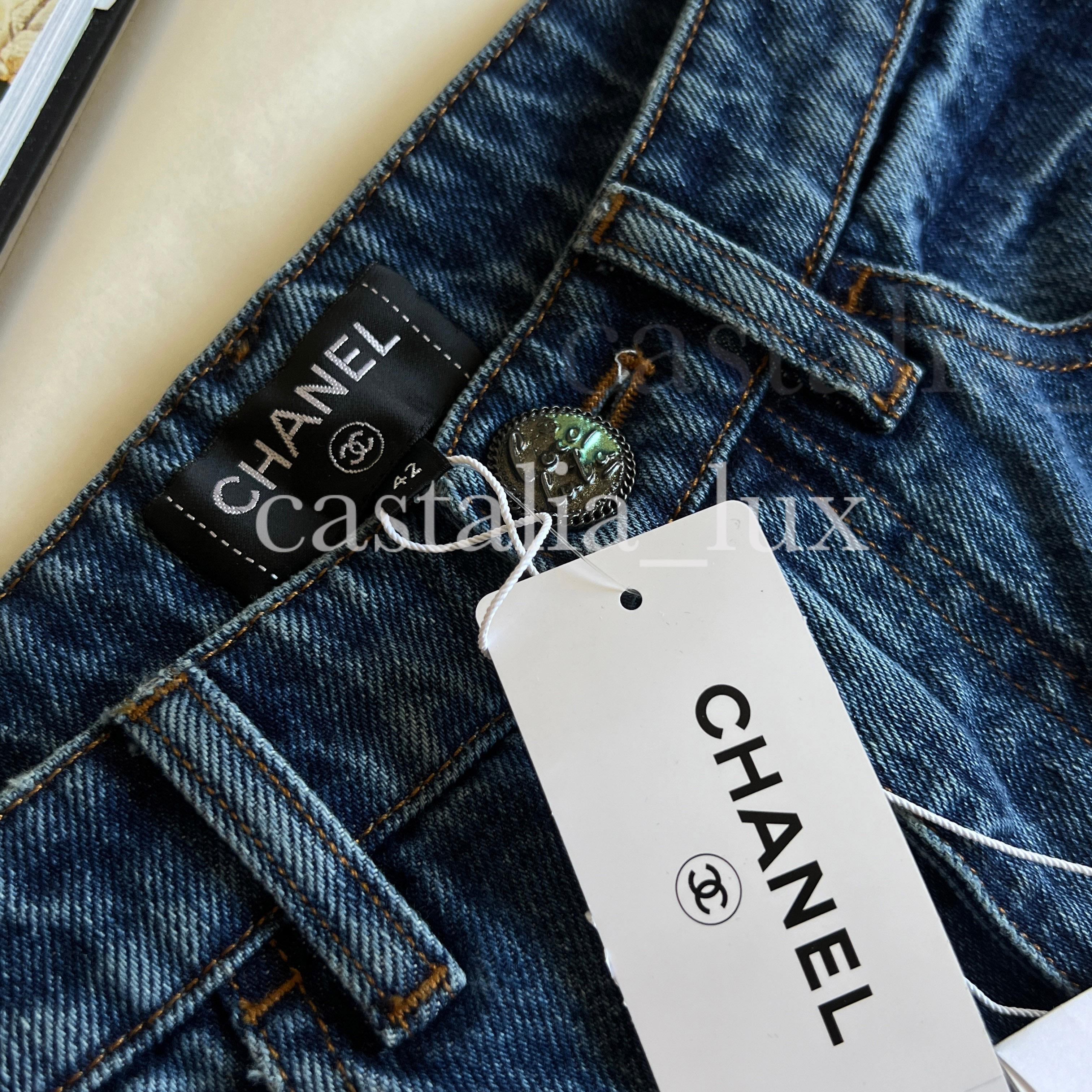 Chanel New Paris / Cuba Runway Jeans 2
