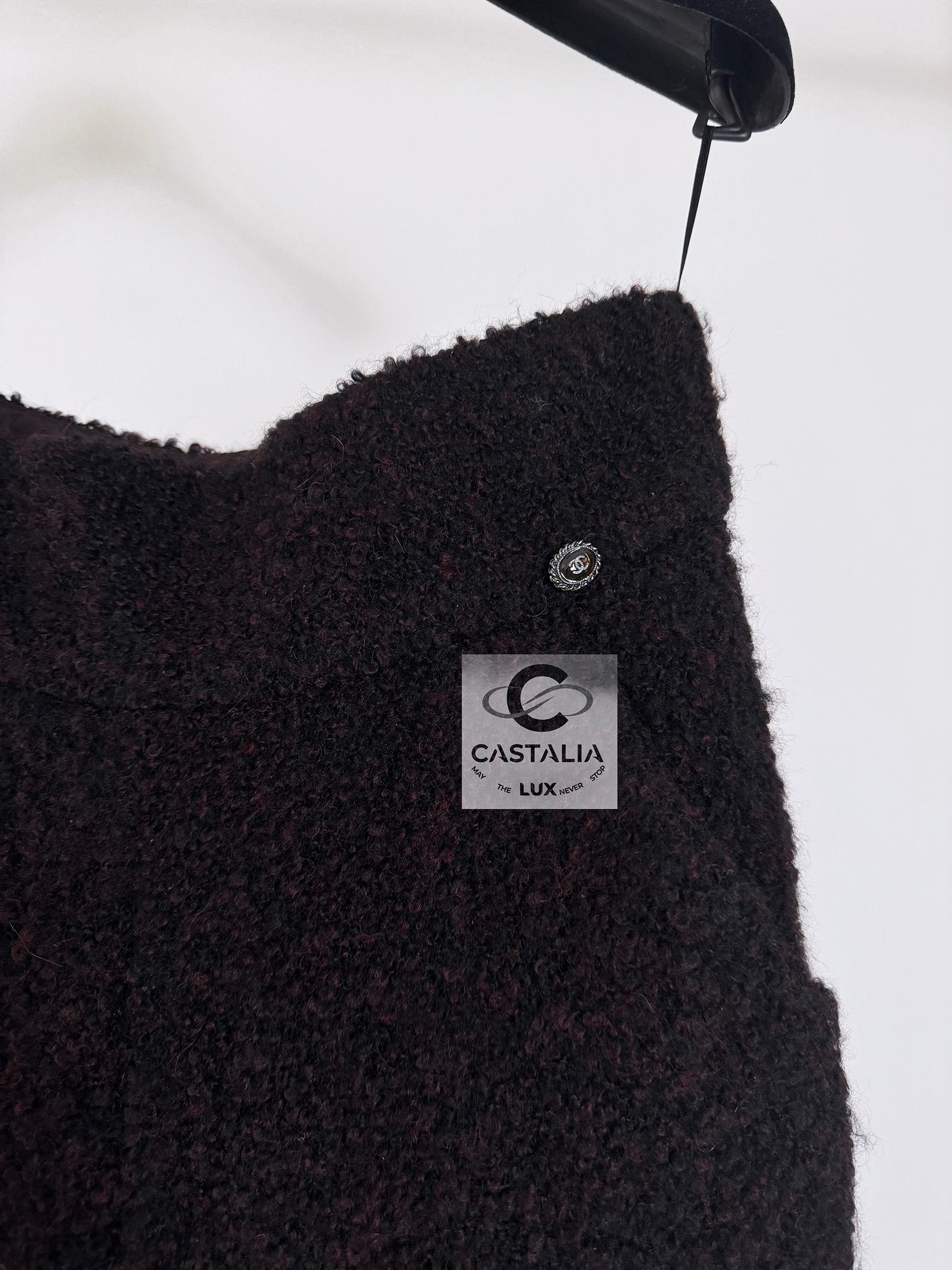 Chanel New Paris / Dallas Alpaca Tweed Skirt 1