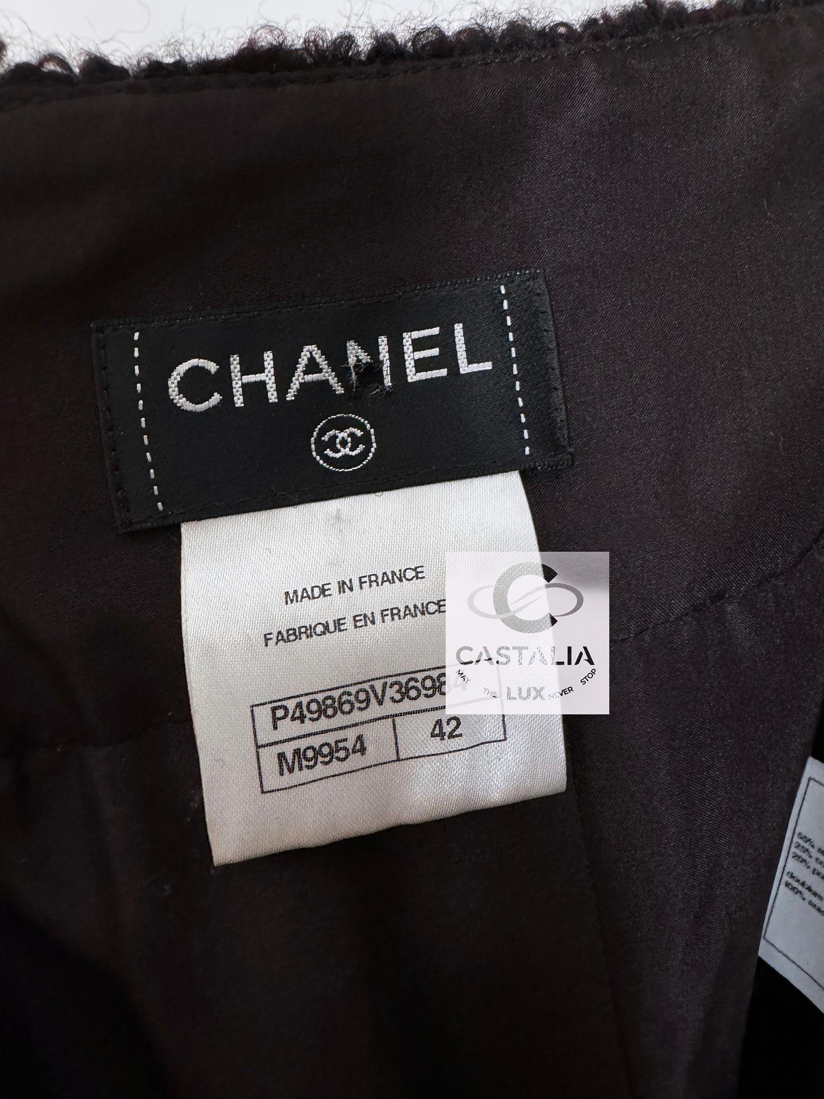 Chanel New Paris / Dallas Alpaca Tweed Skirt 4